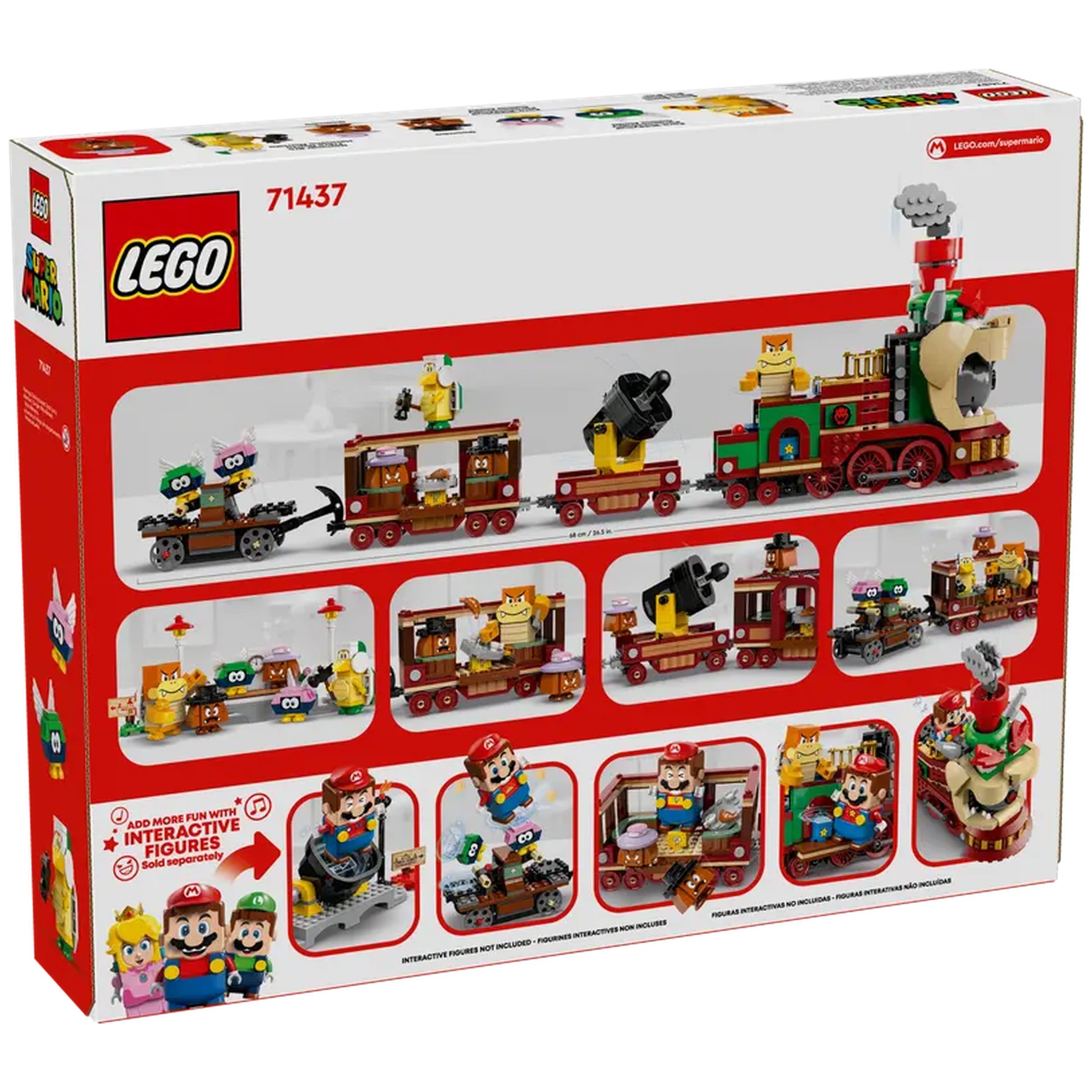 Lego - Super Mario - The Bowser Express Train - Construction Set Toys