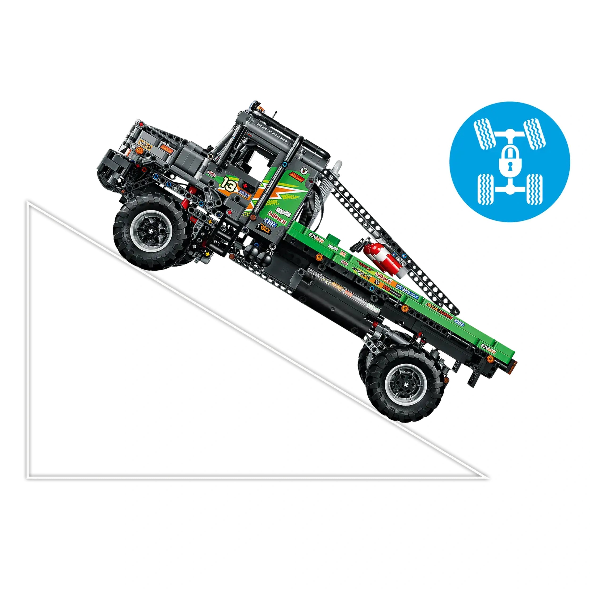 Lego - Technic - 4x4 Mercedes-Benz Zetros Trial Truck - Construction Set Toys