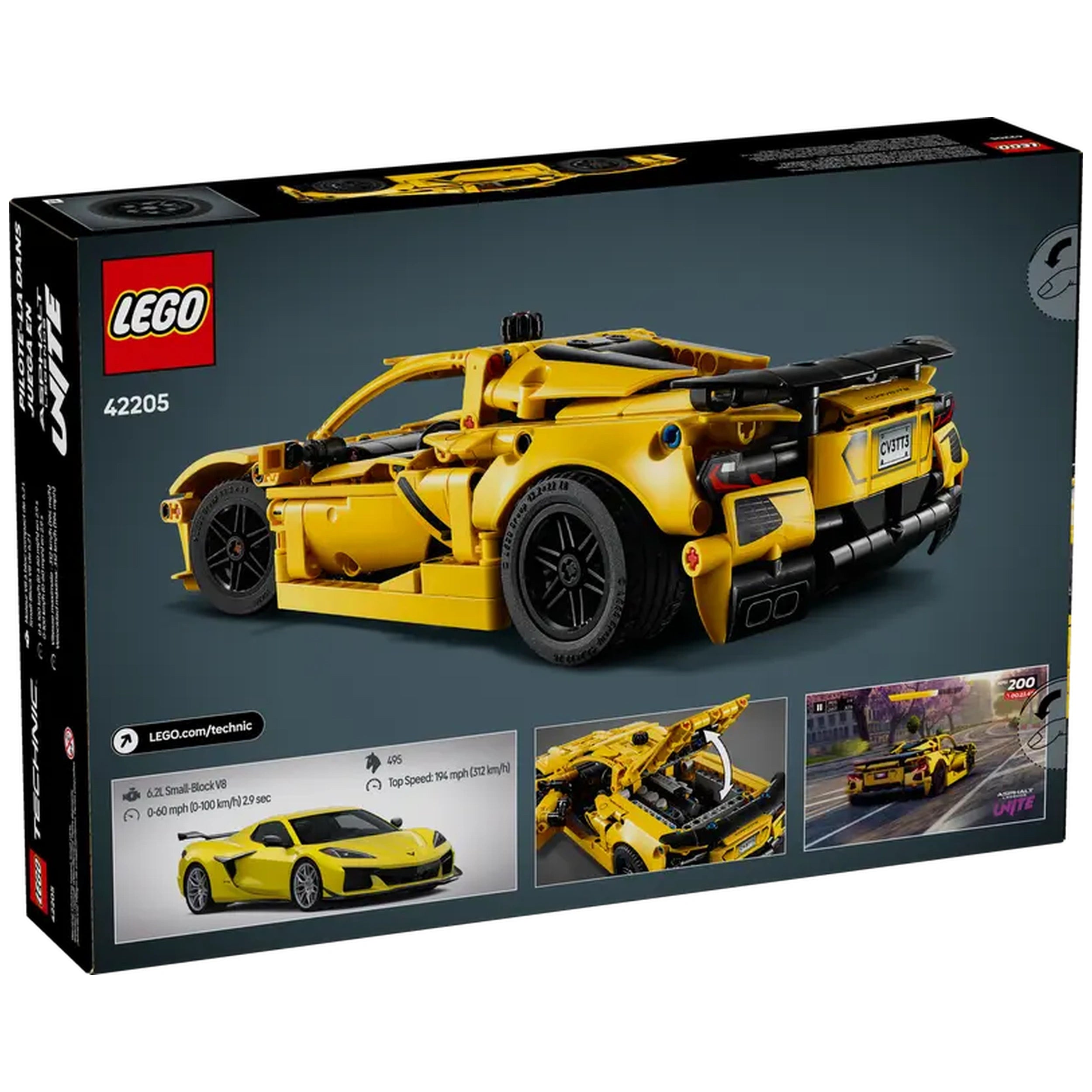 Lego - Technic - Chevrolet Corvette Stingray - Bouwset Speelgoed