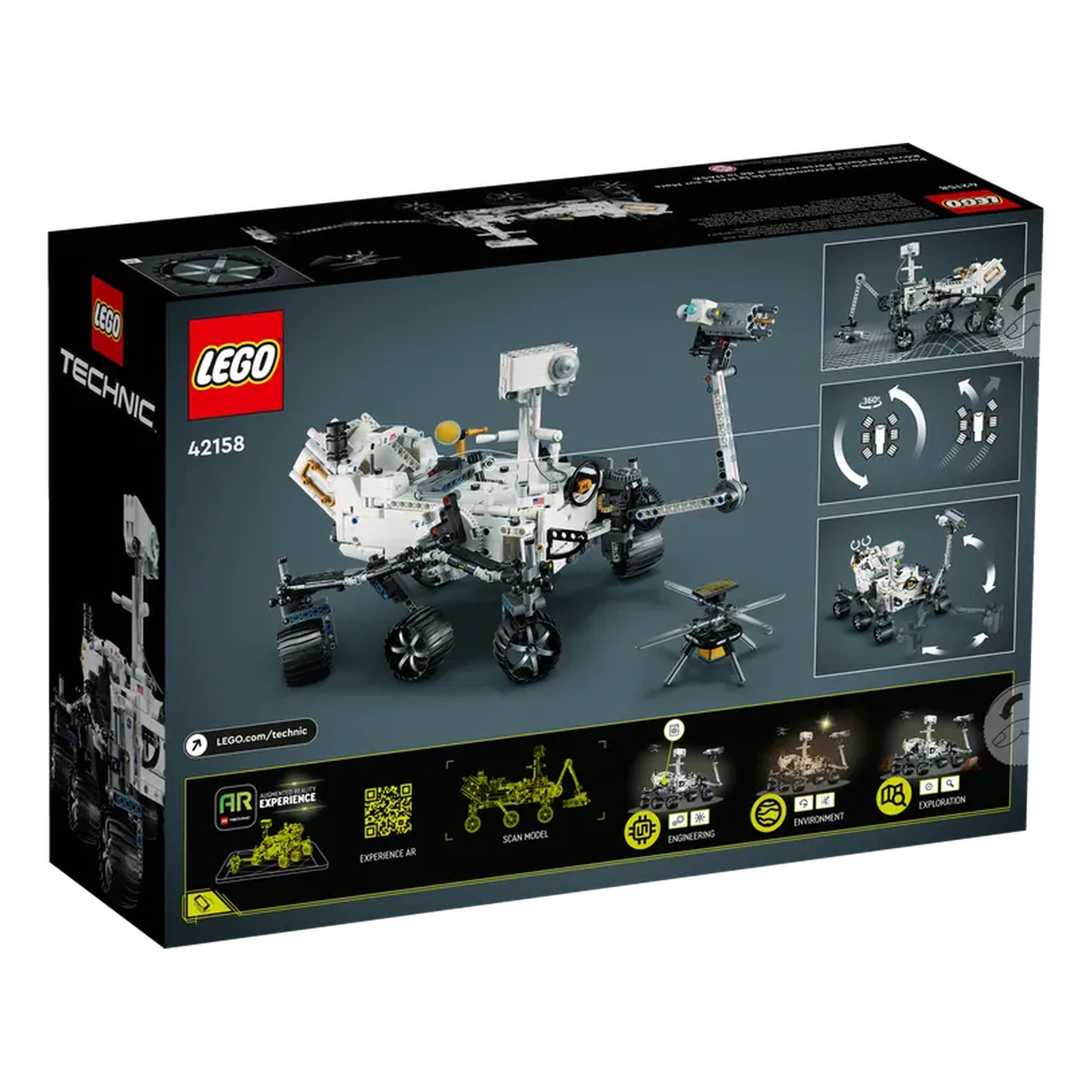 Lego - Technic - NASA Mars Rover Perseverance - Construction Set Toys