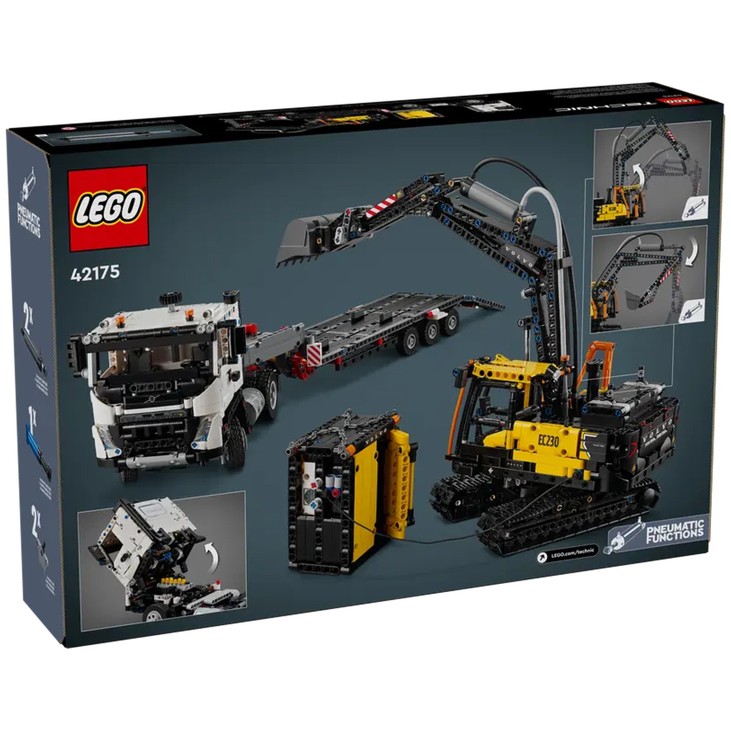 Lego - Technic - Volvo FMX Truck & EC230 Elektrische Graafmachine - Bouwset Speelgoed
