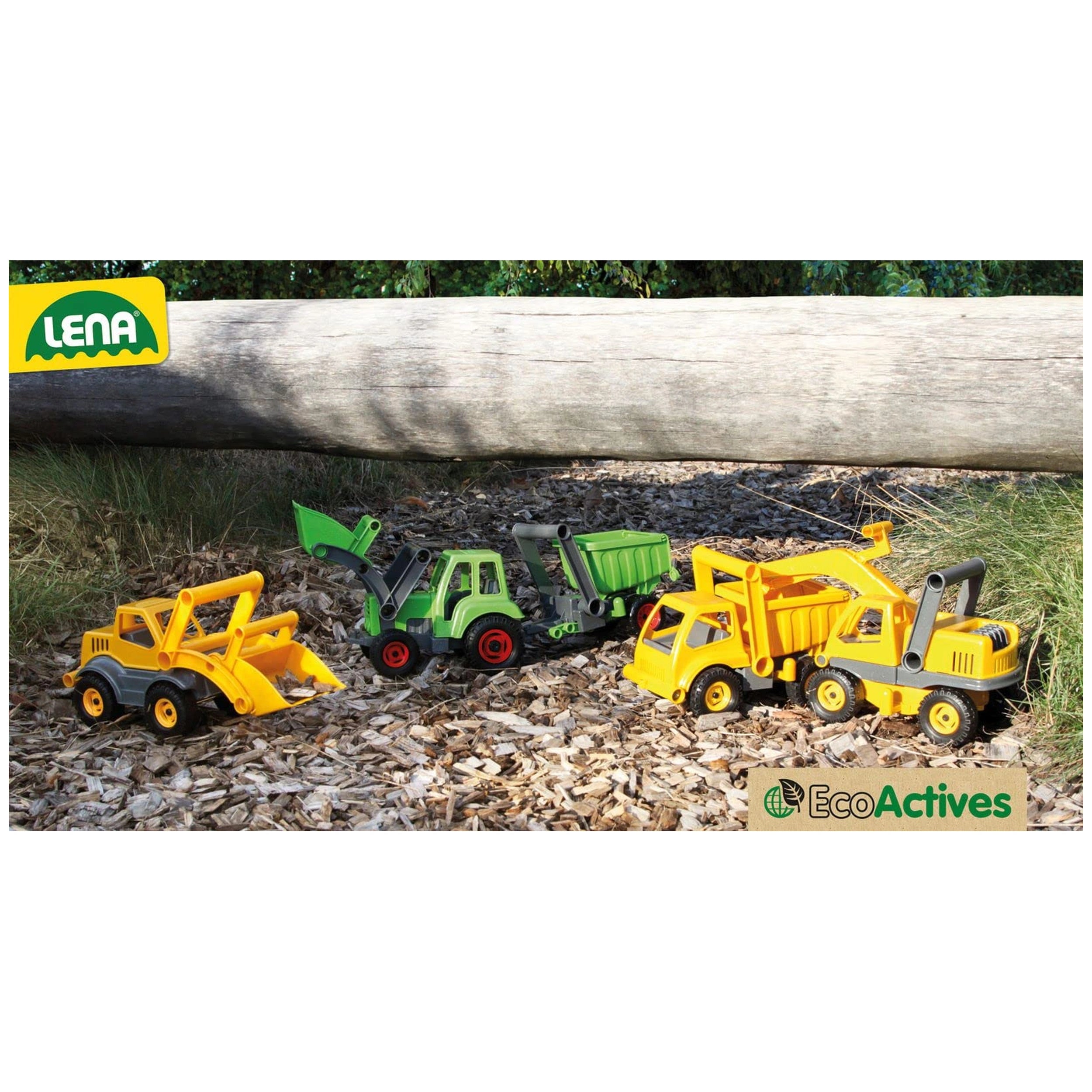 Lena - EcoActives Dump truck presenter - Play Vehicles