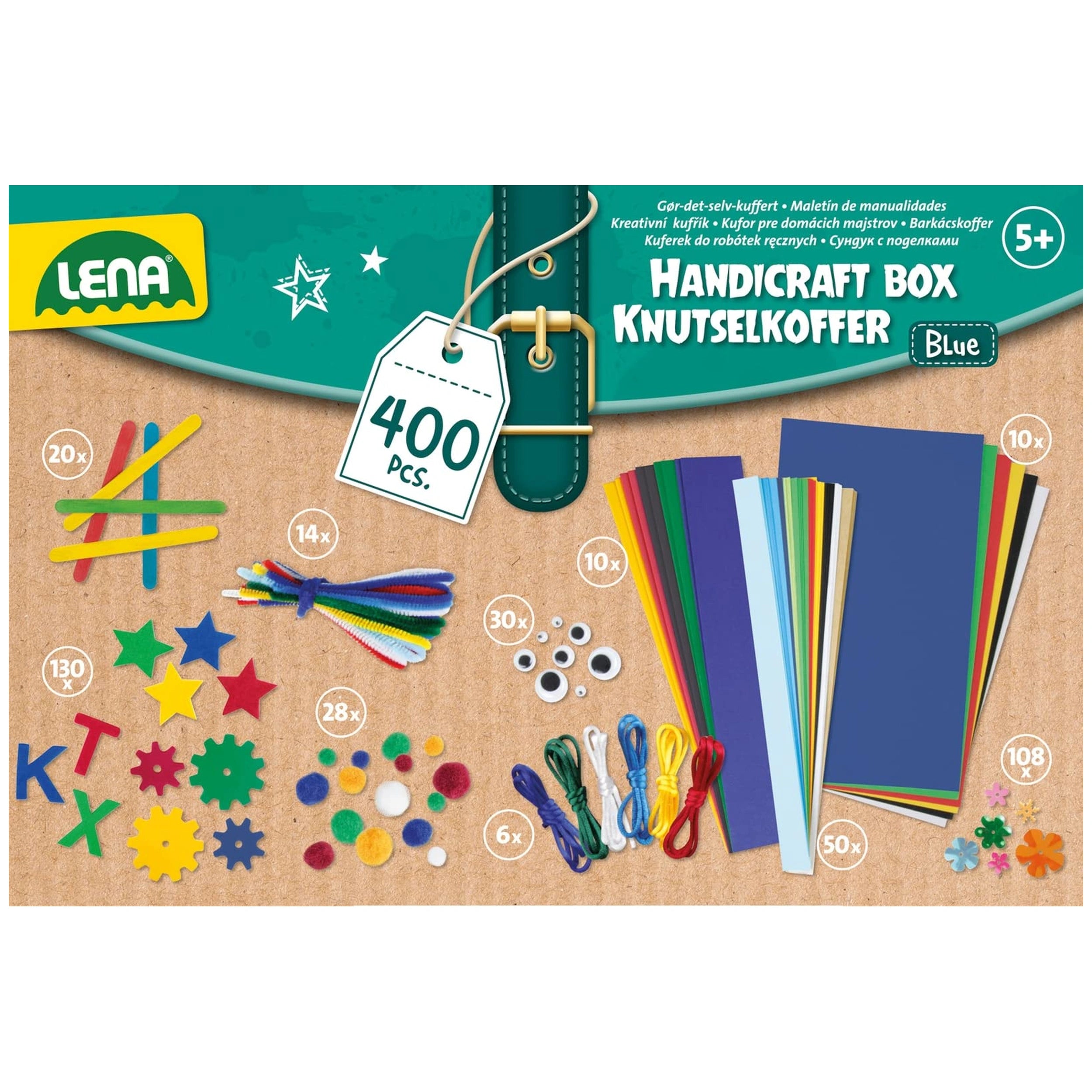 Lena - Handicraft Box Blue - Arts & Crafts