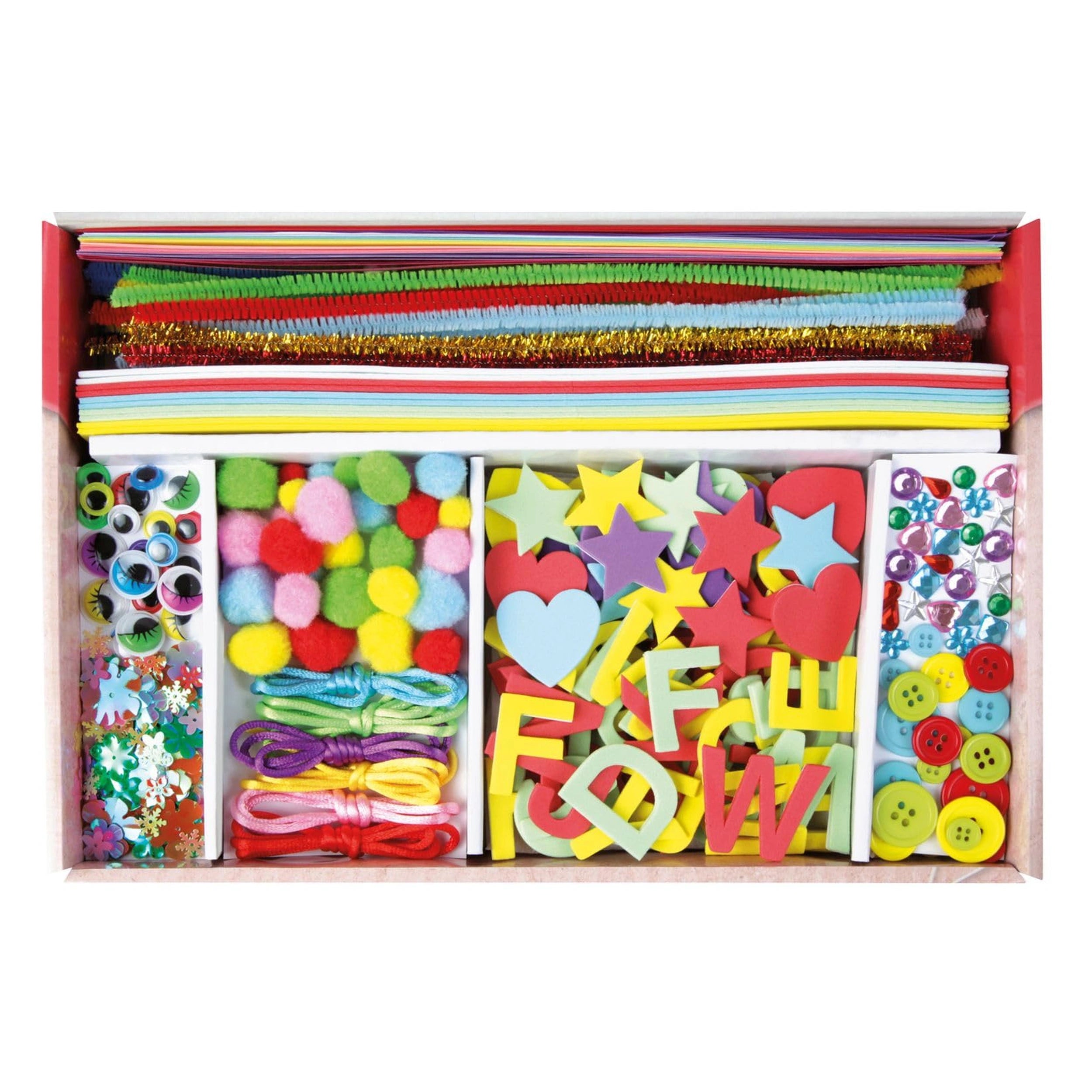 Lena - Handwerkdoos Roze - Kunst & Ambachten