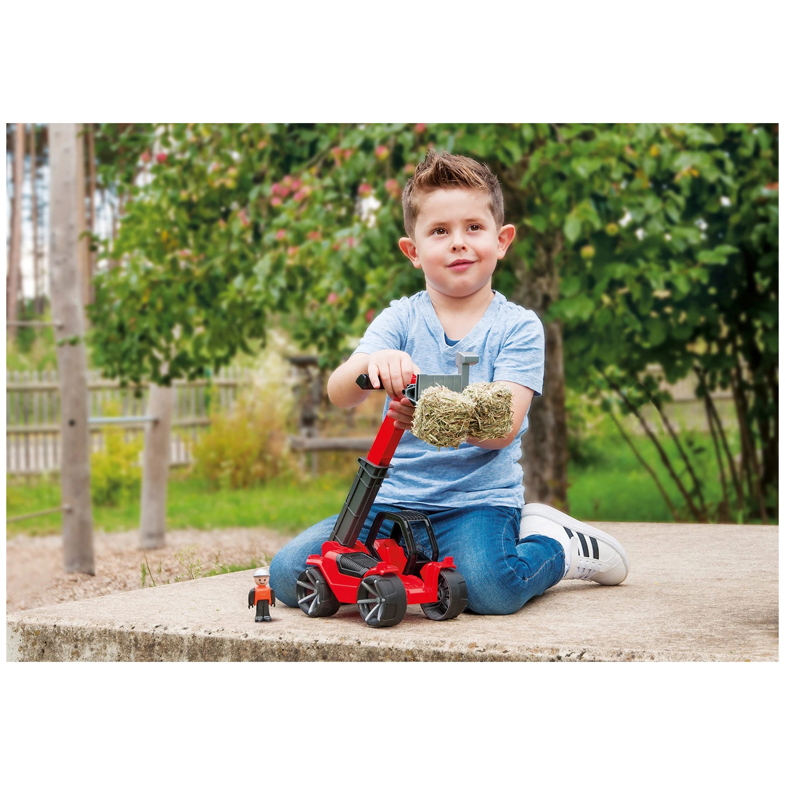 Lena - TRUXX Telehandler 35 cm - Speelvoertuigen