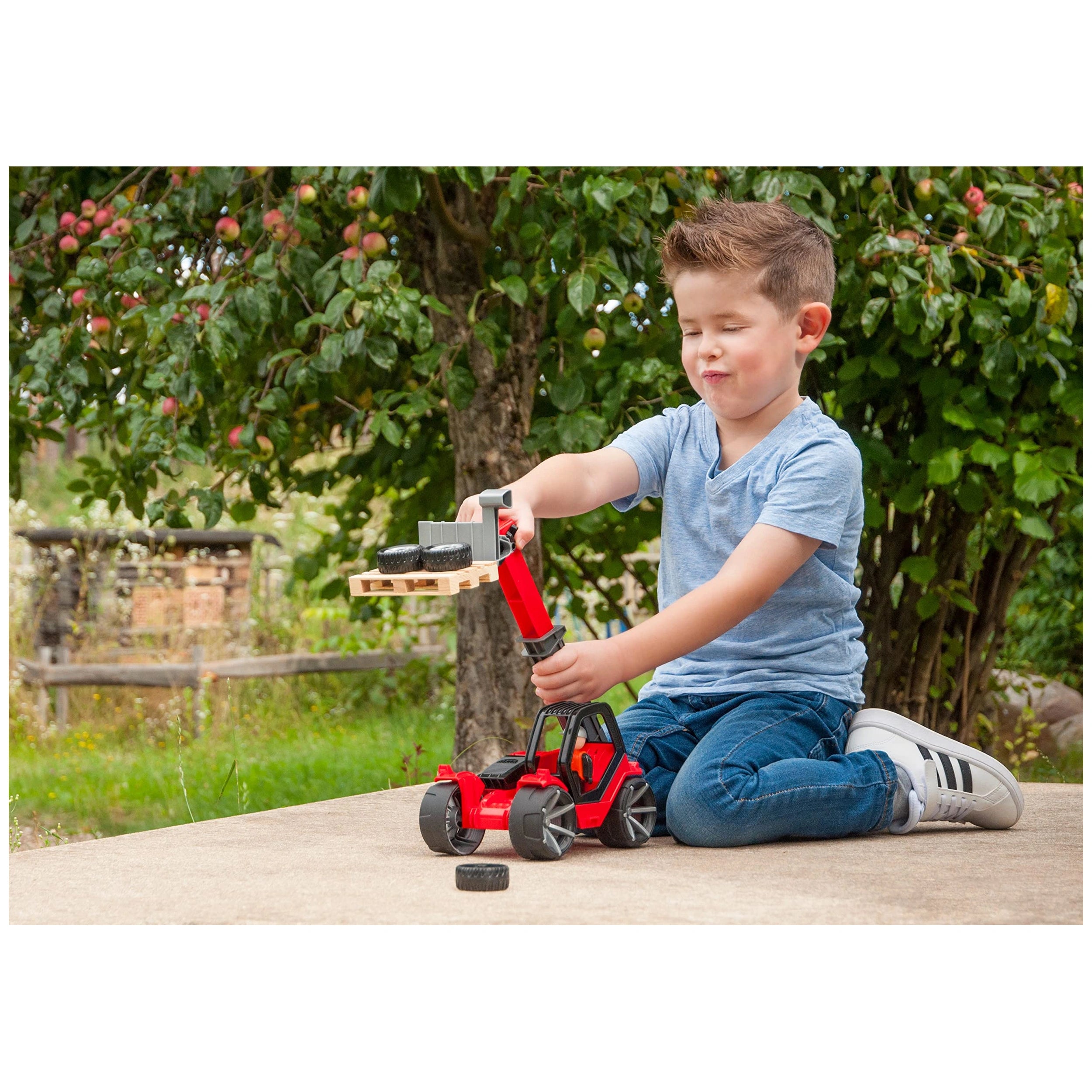 Lena - TRUXX Telehandler 35 cm - Speelvoertuigen