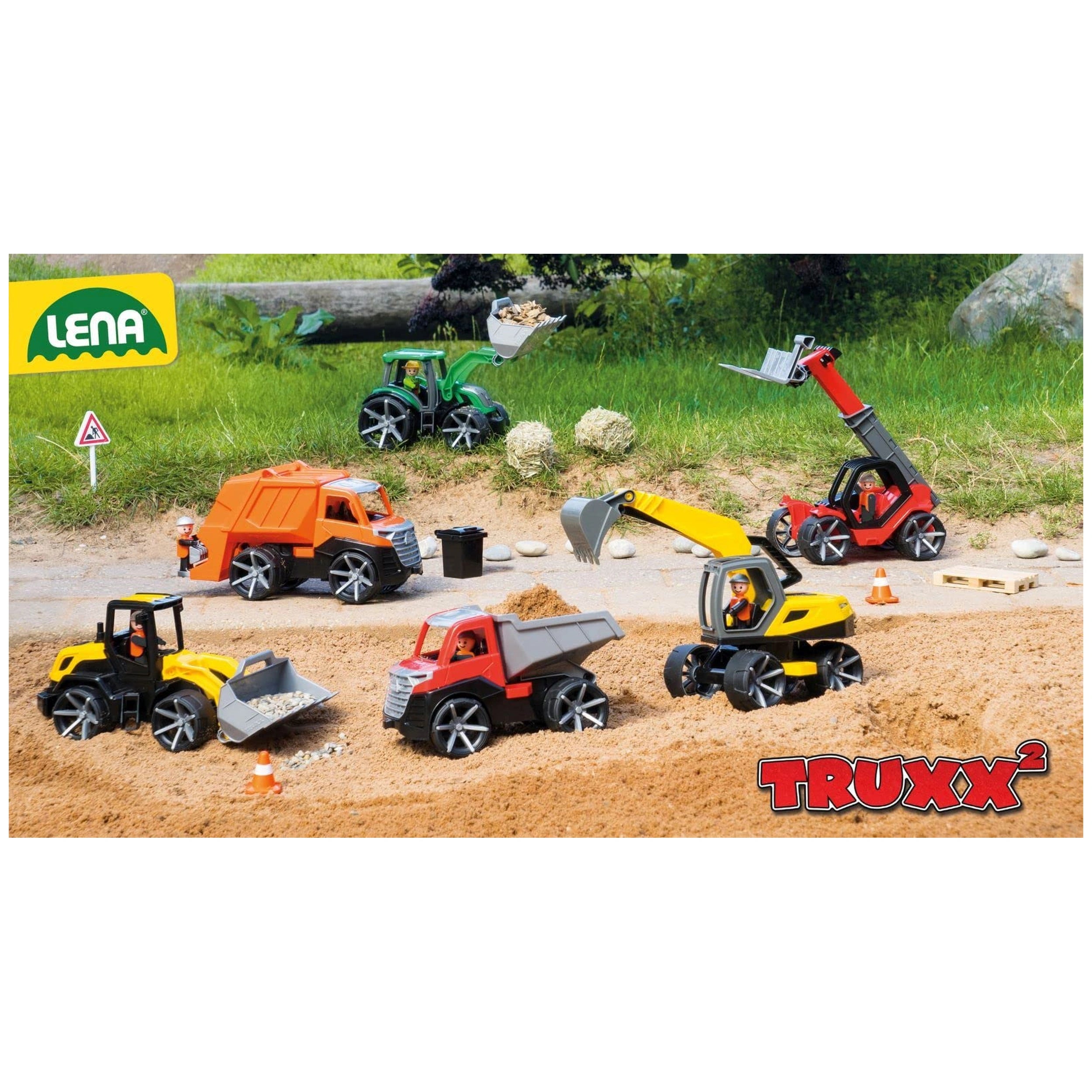 Lena - TRUXX Tractor 34 cm - Play Vehicles