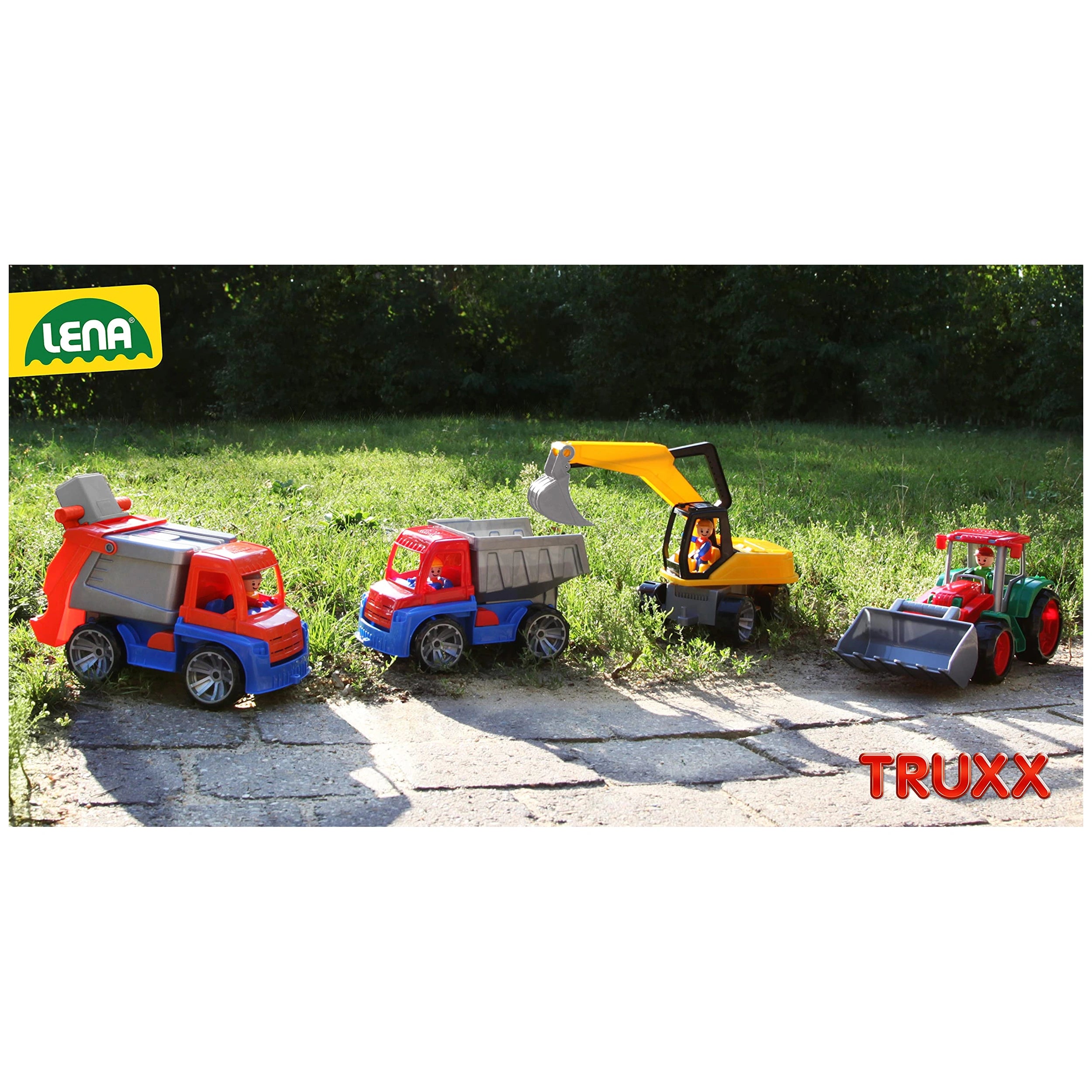 Lena - TRUXX Tractor 34 cm - Speelvoertuigen