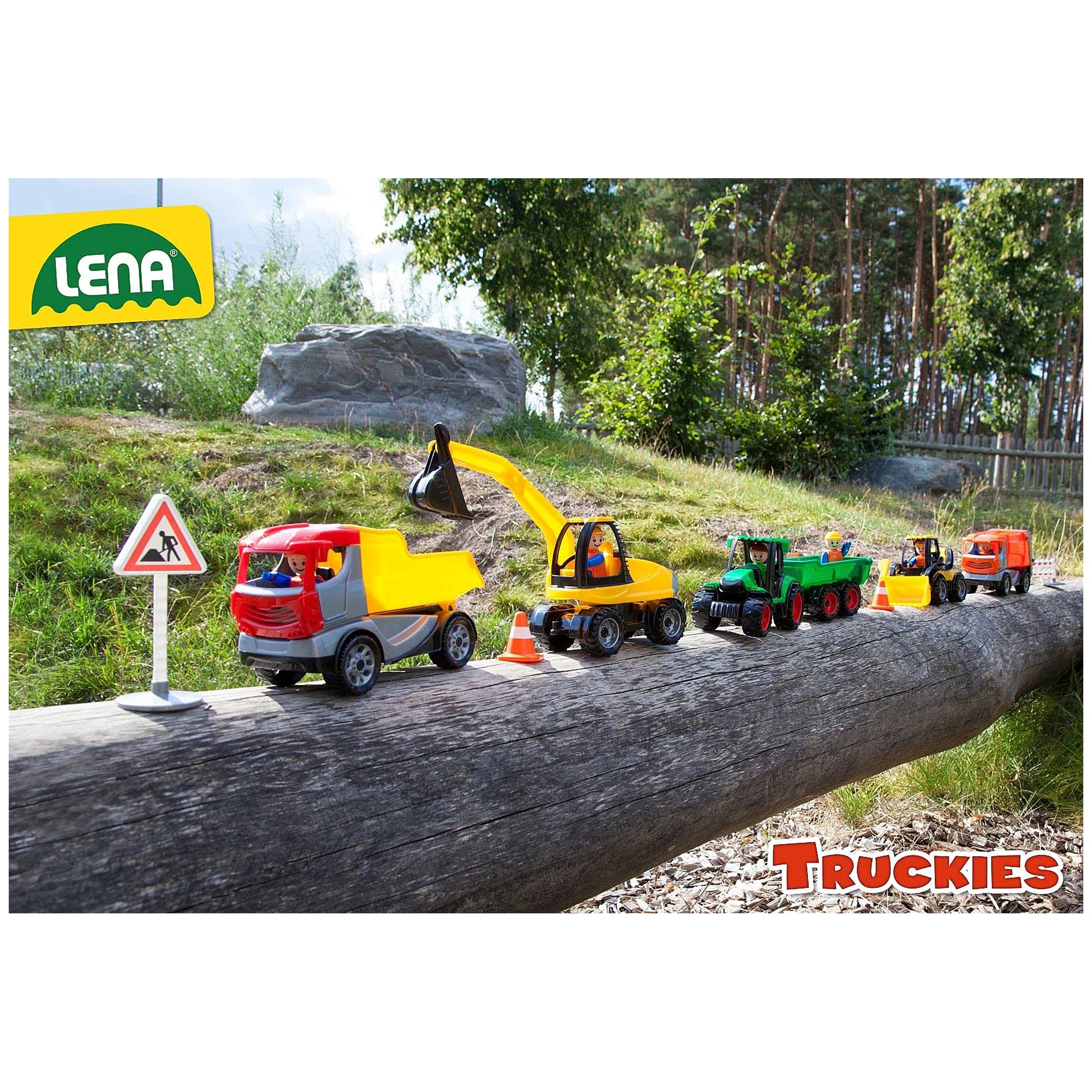 Lena - Truckies Tractor with Siding 36 cm - Play Vehicles