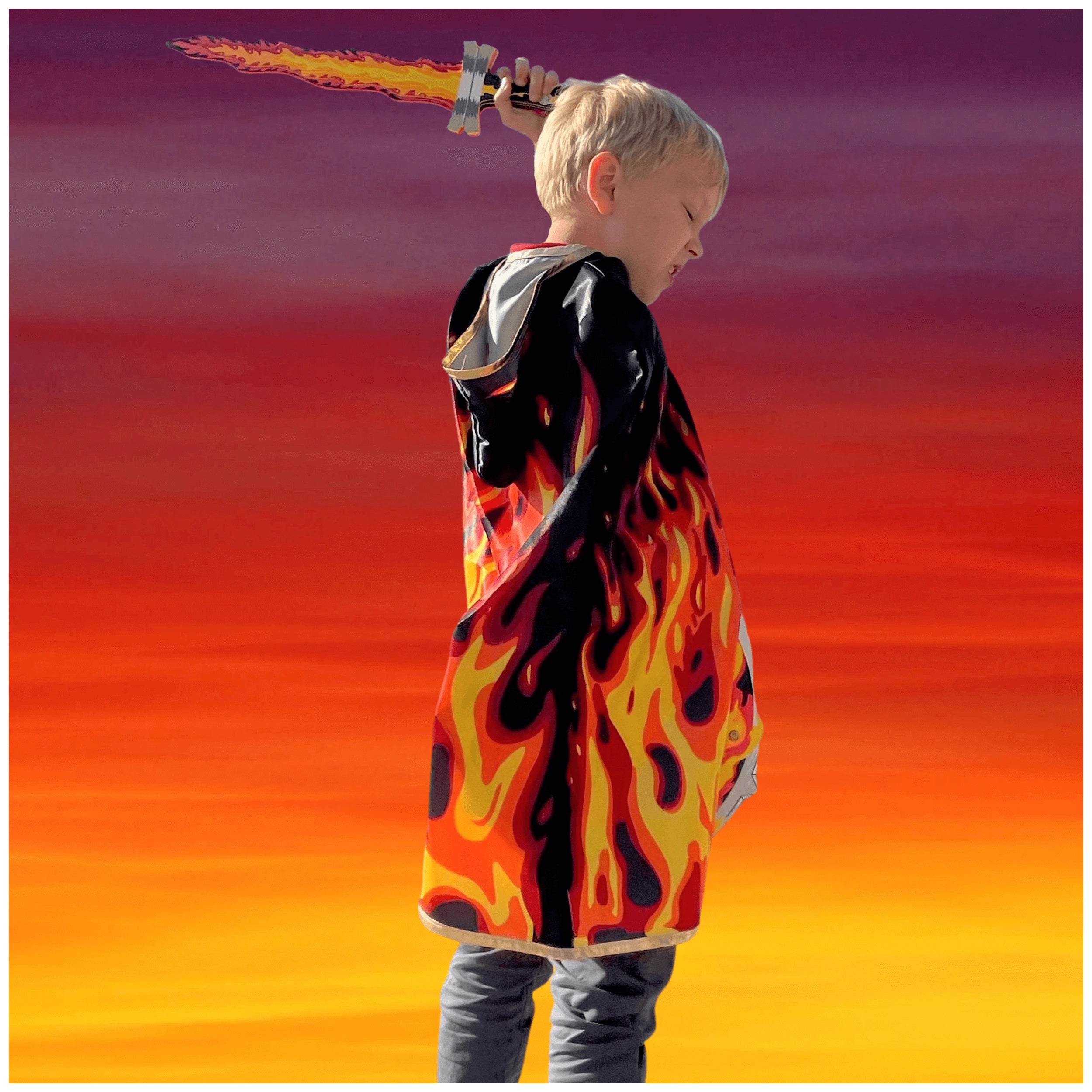 Liontouch - Flame Cape - The Fantasy Line - Pretend Professions & Role Playing
