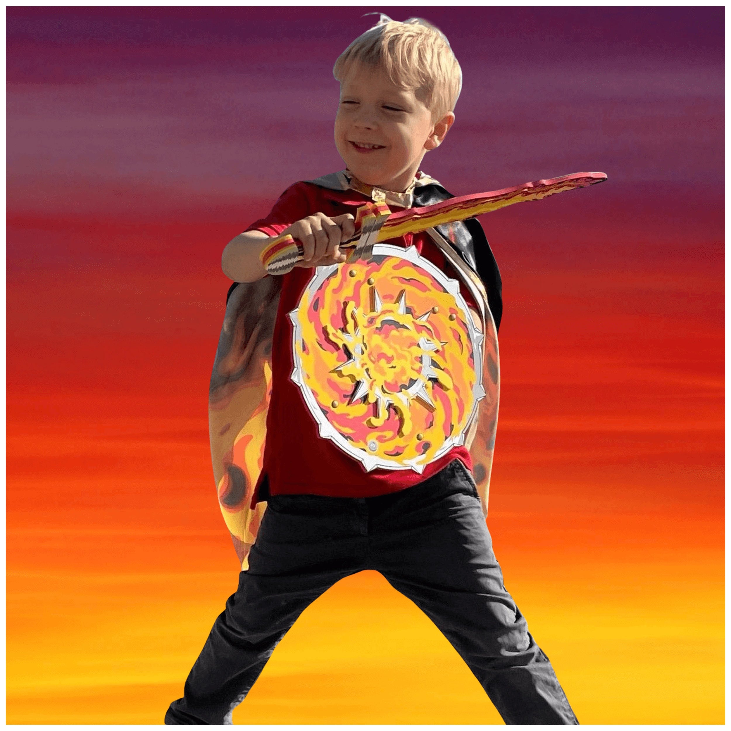 Liontouch - Flame Shield - The Fantasy Line - Pretend Professions & Role Playing