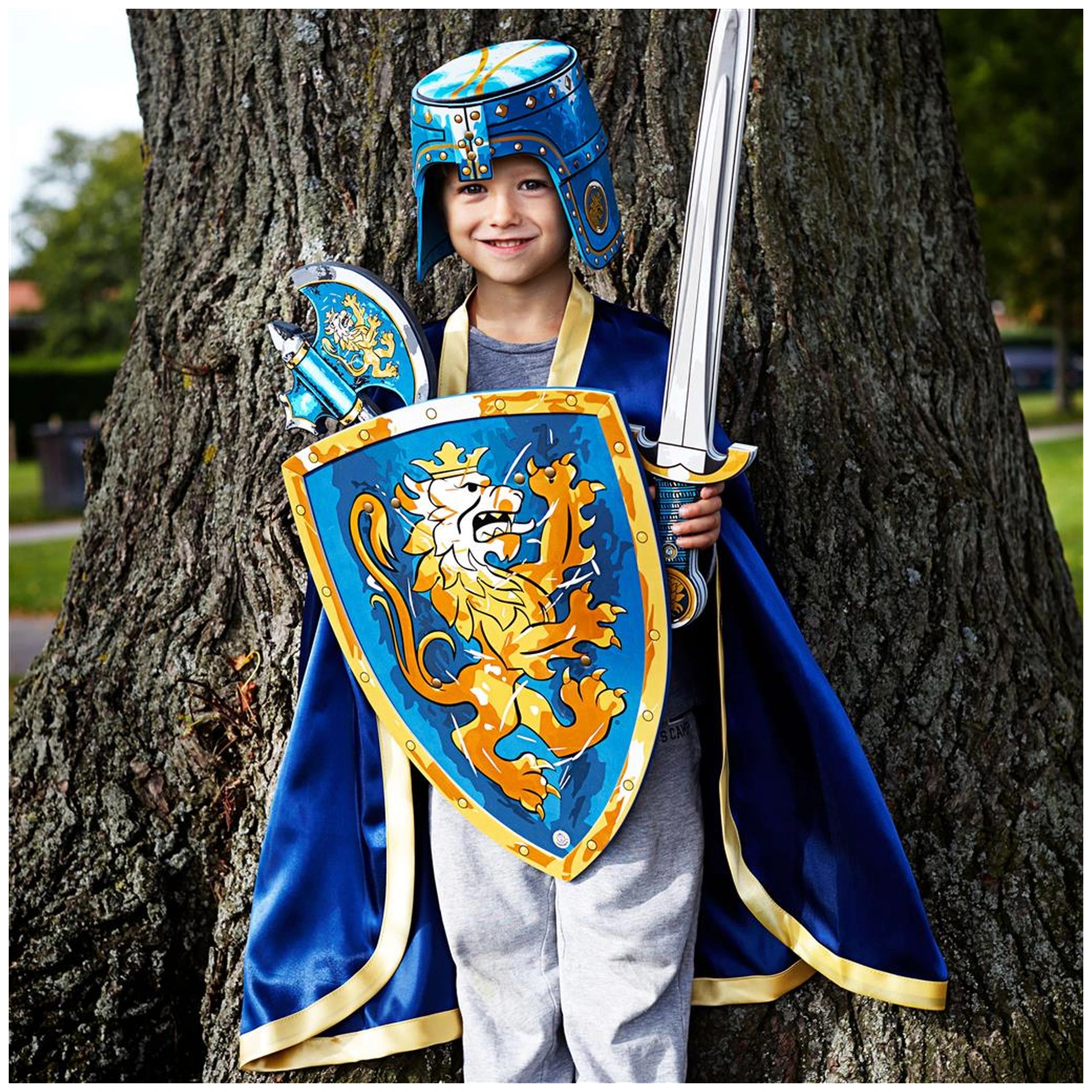 Liontouch - Ridder Schild · Blauw - De Nobele Ridderlijn - Doe-beroepen & Rollenspel