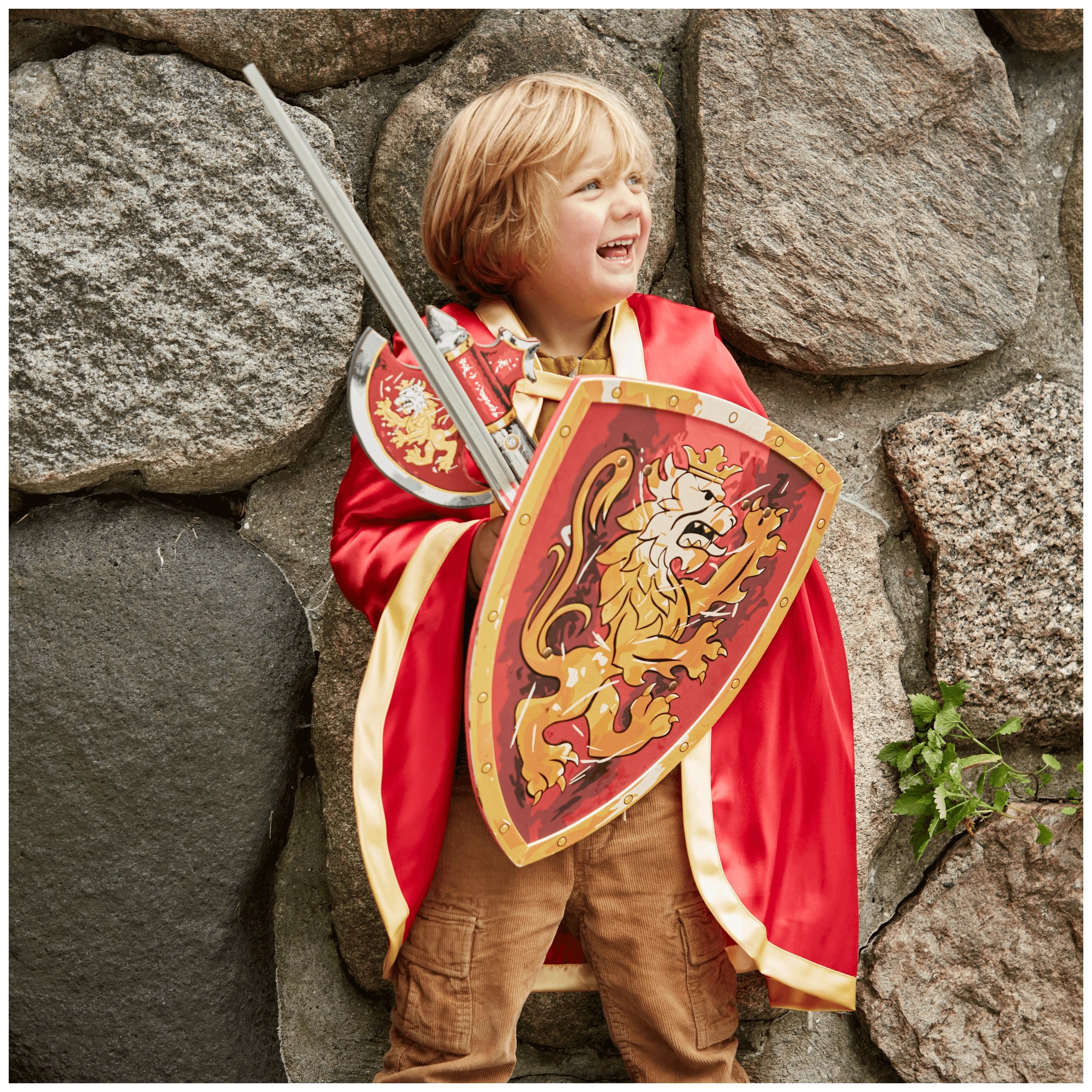 Liontouch - Knight Shield · Red - The Noble Knight Line - Pretend Professions & Role Playing
