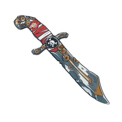 Liontouch - Pirate Knife - Pirate Red Stripe - Pretend Professions & Role Playing