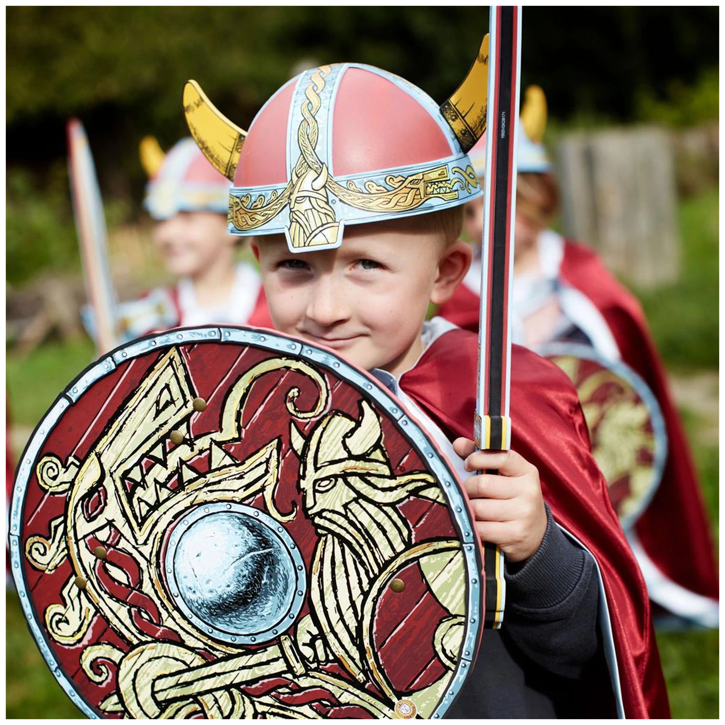 Liontouch - Viking Schild - Viking Hoofdman Harald - Doen alsof Beroepen & Rollenspel