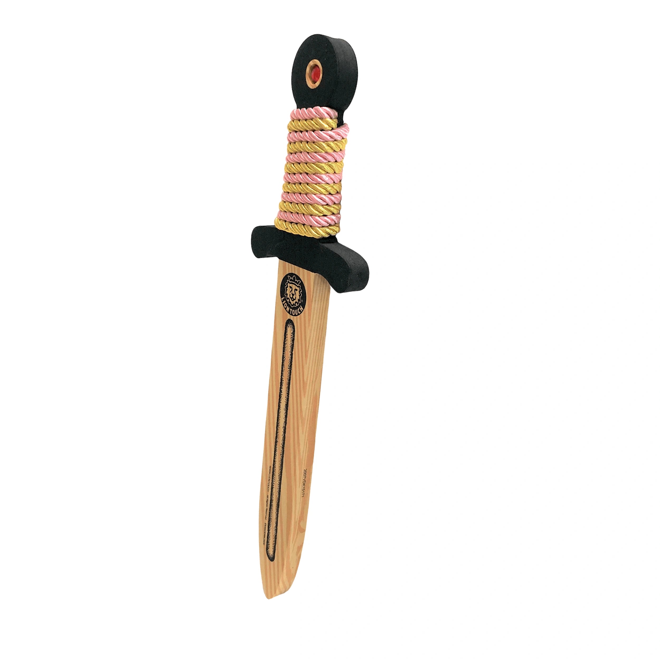 Liontouch - WoodyLion Mini Zwaard · Goud/Roze - De WoodyLion Lijn - Doe-beroepen & Rollenspel