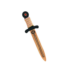 Liontouch - WoodyLion Mini Zwaard · Goud/Roze - De WoodyLion Lijn - Doe-beroepen & Rollenspel