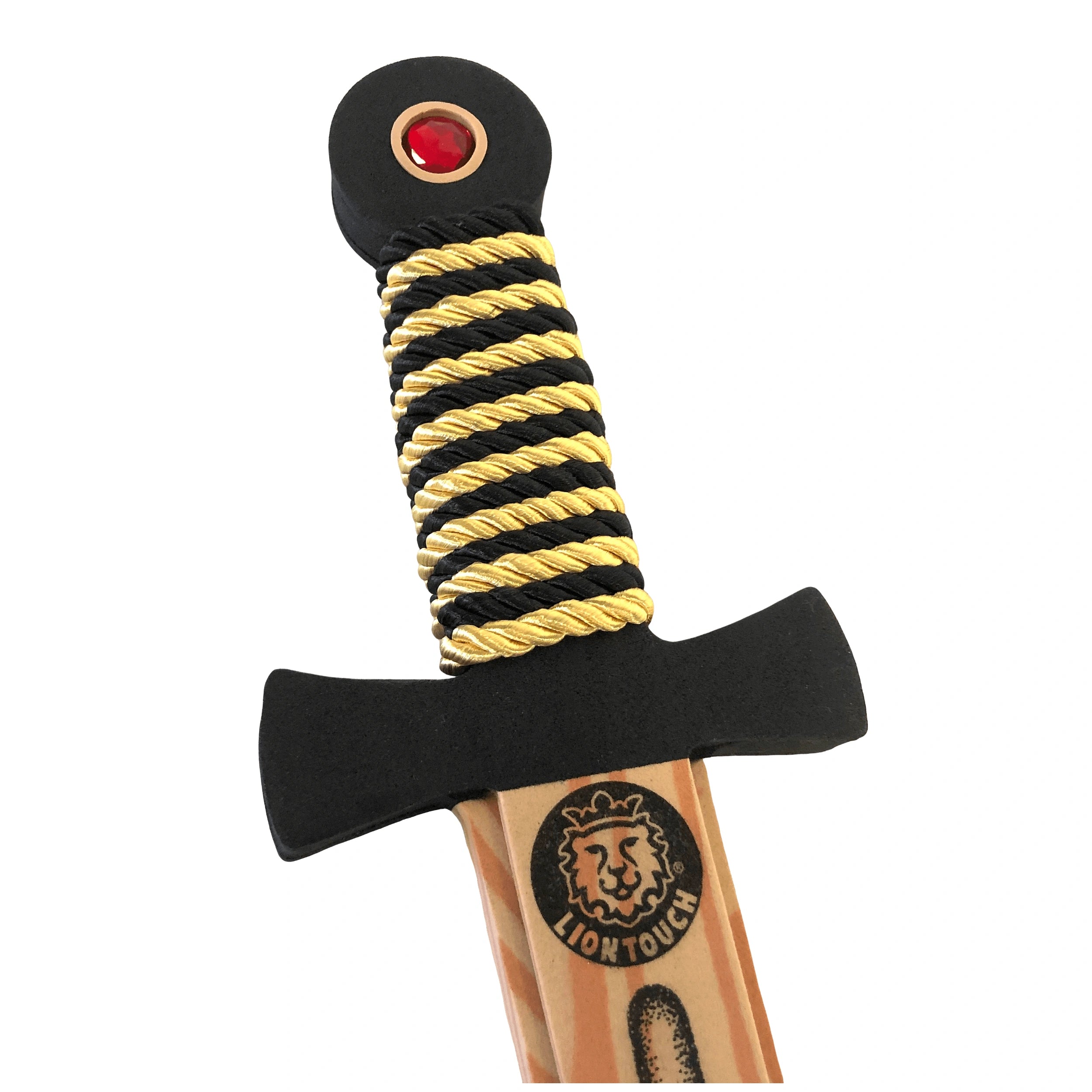 Liontouch - WoodyLion Zwaard · Goud/Zwart - De WoodyLion Lijn - Doen alsof Beroepen & Rollenspel