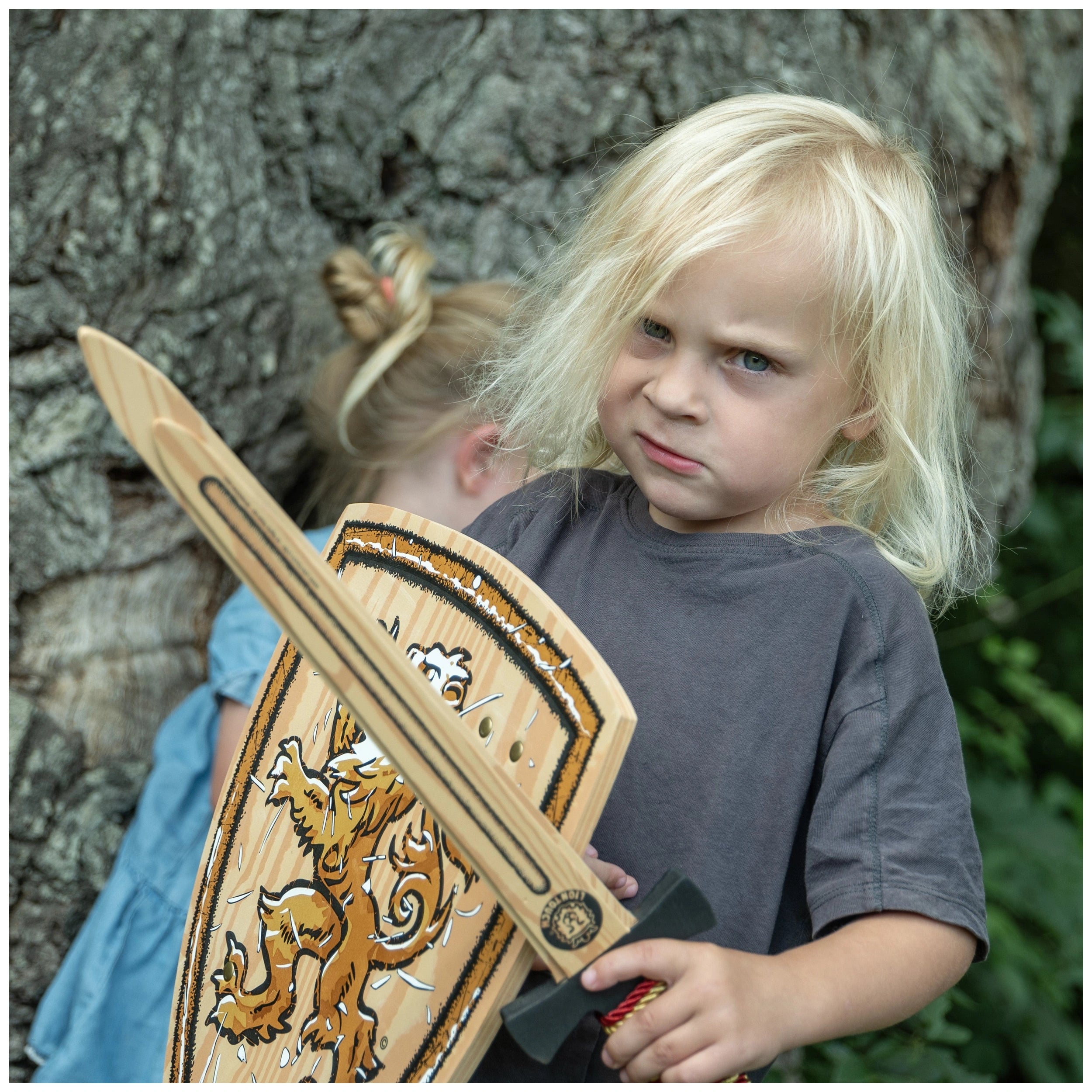 Liontouch - WoodyLion Zwaard · Goud/Zwart - De WoodyLion Lijn - Doen alsof Beroepen & Rollenspel