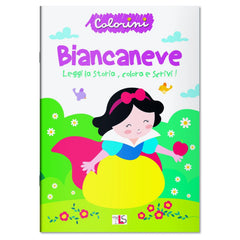 Ludattica - Colorini - Biancaneve Leggi La Storia Colora E Scrivi - Italian Edition - Books