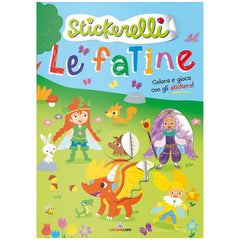 Ludattica - Sticker Book Le Fatine - Italian Edition - Educational Toys