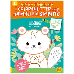 MACRO JUNIOR - Imparo a Disegnare con i Coloraglitter degli Animali - Books