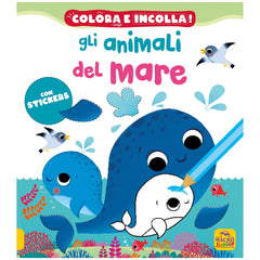 MACRO JUNIOR - Sea Animals Colouring Book - Books