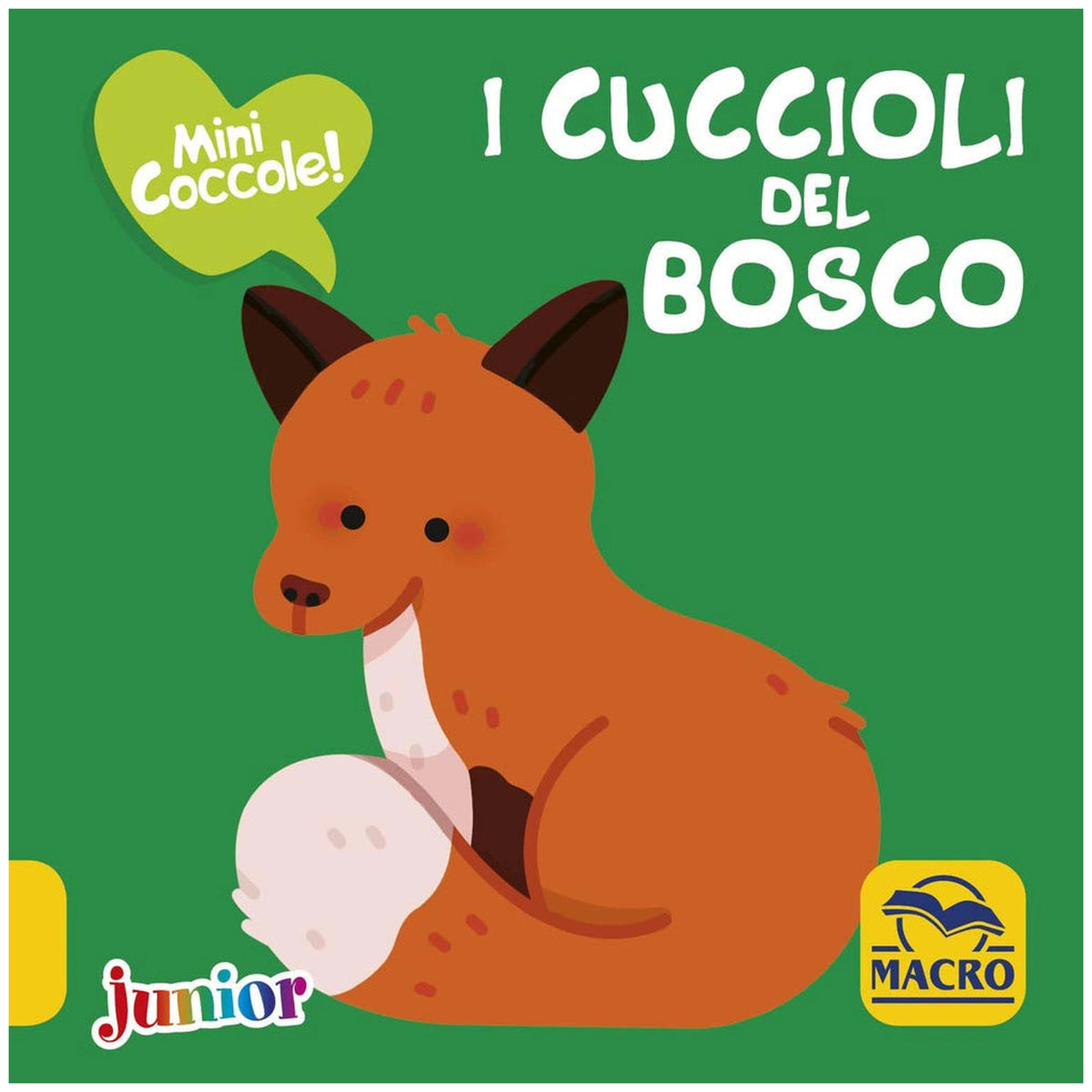 MACRO JUNIOR - The Forest Puppies Mini Cuddles Tactile Book - Books