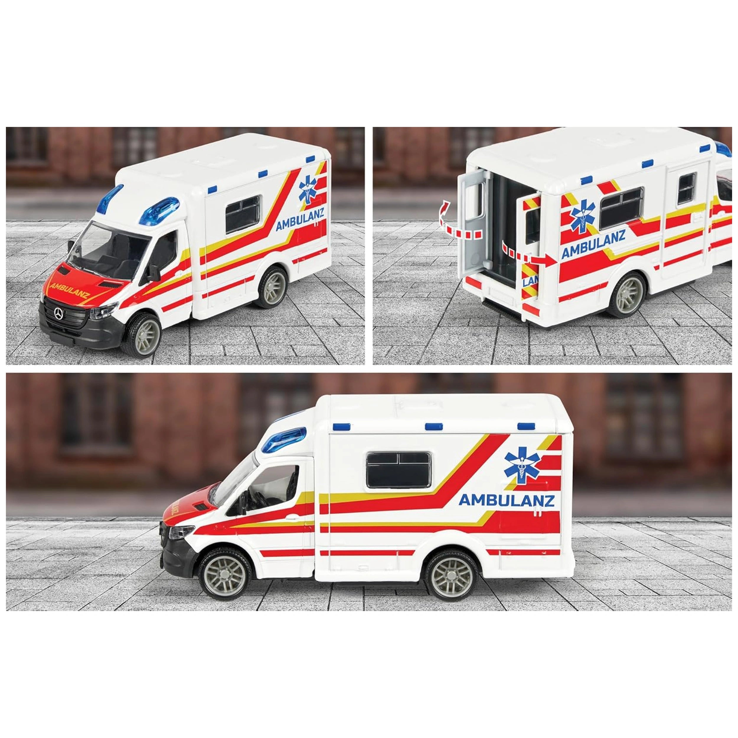 Majorette - Mercedes-Benz Sprinter Ambulance - Play Vehicles