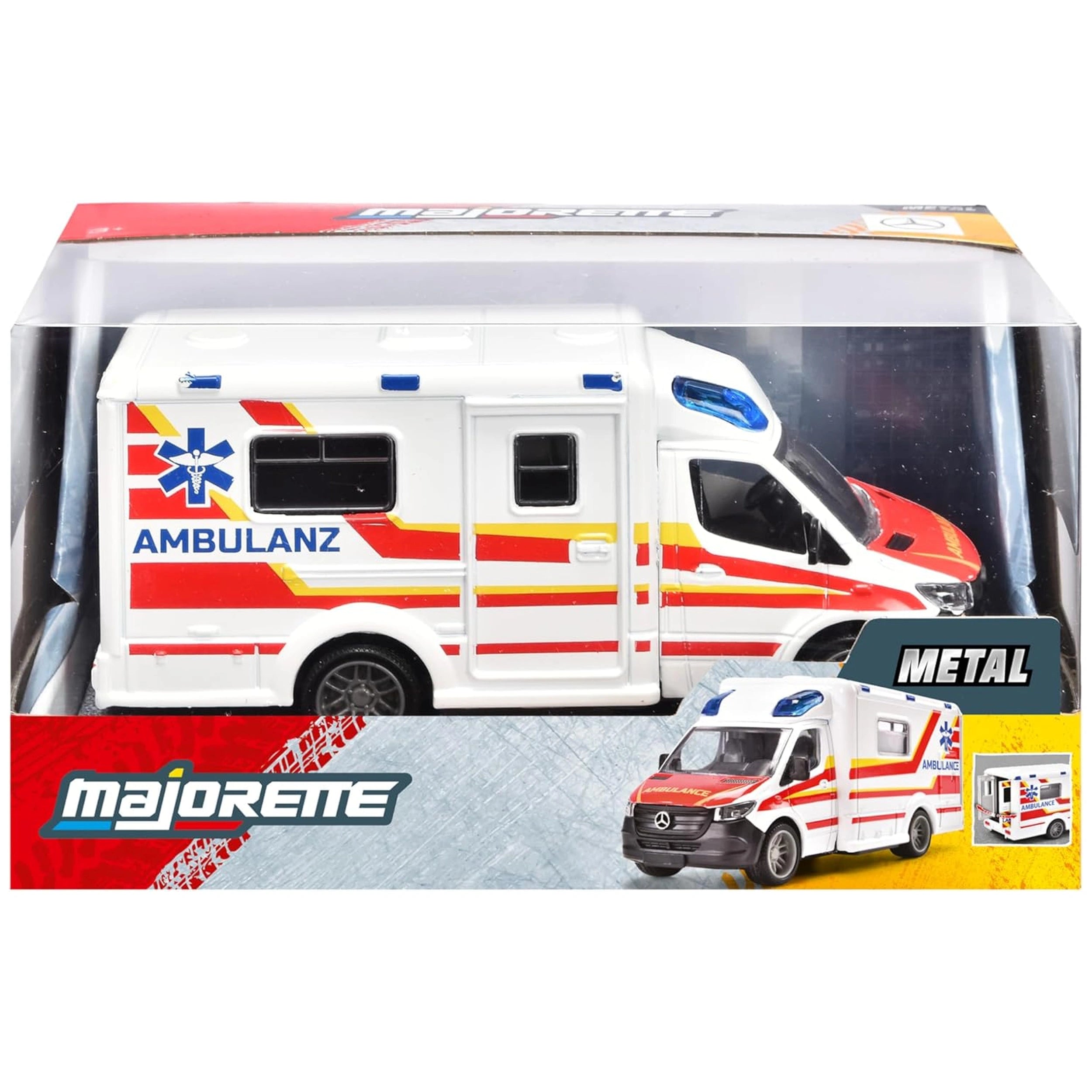 Majorette - Mercedes-Benz Sprinter Ambulance - Play Vehicles