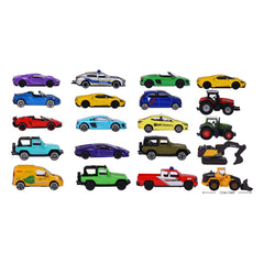 Majorette - Straatauto's 5 Stuks Speelvoertuigen
