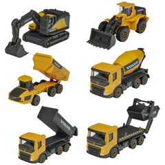 Majorette - Volvo Constructie Assortiment 3 Stuks Speelvoertuigen