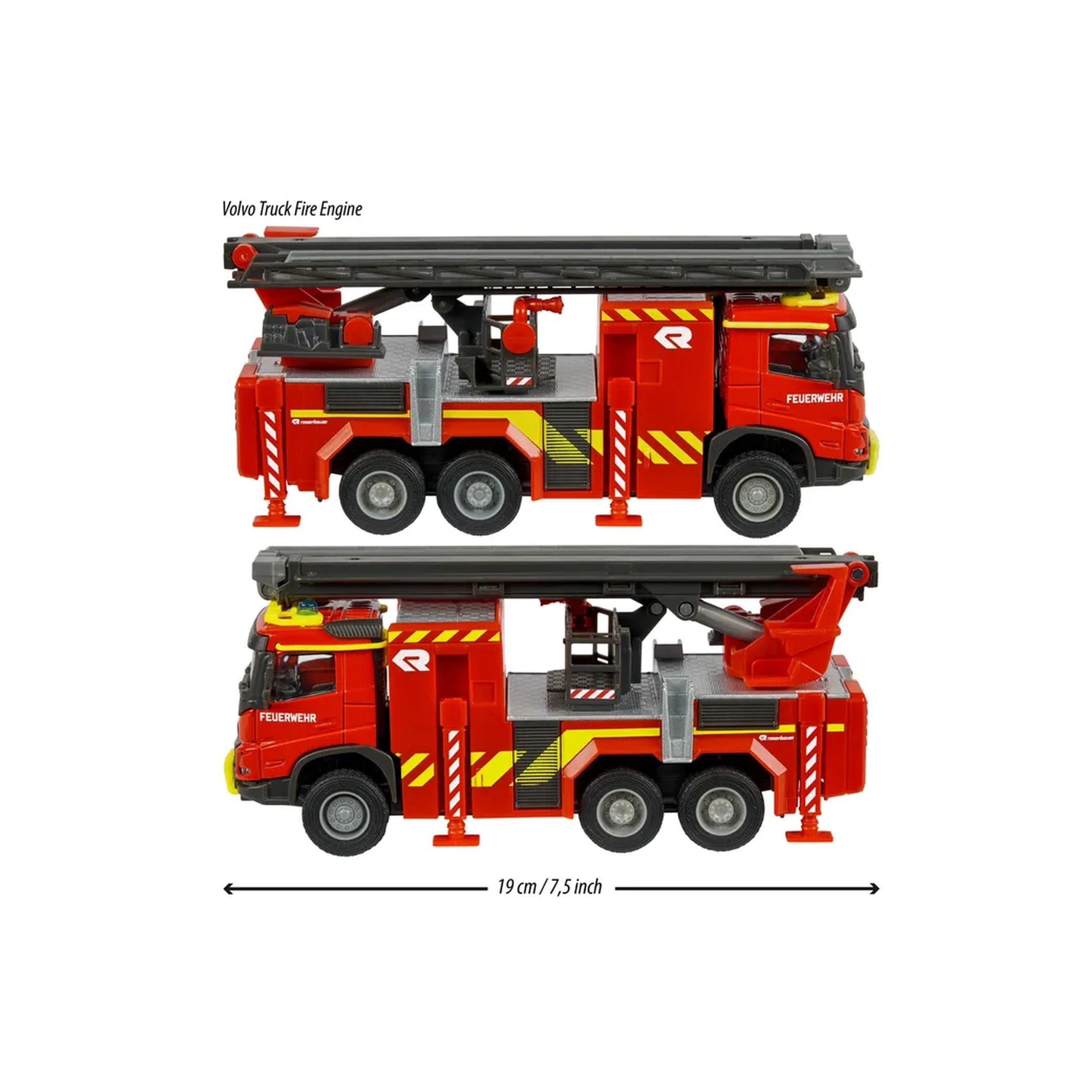 Majorette - Volvo Brandweerwagen Speelvoertuigen