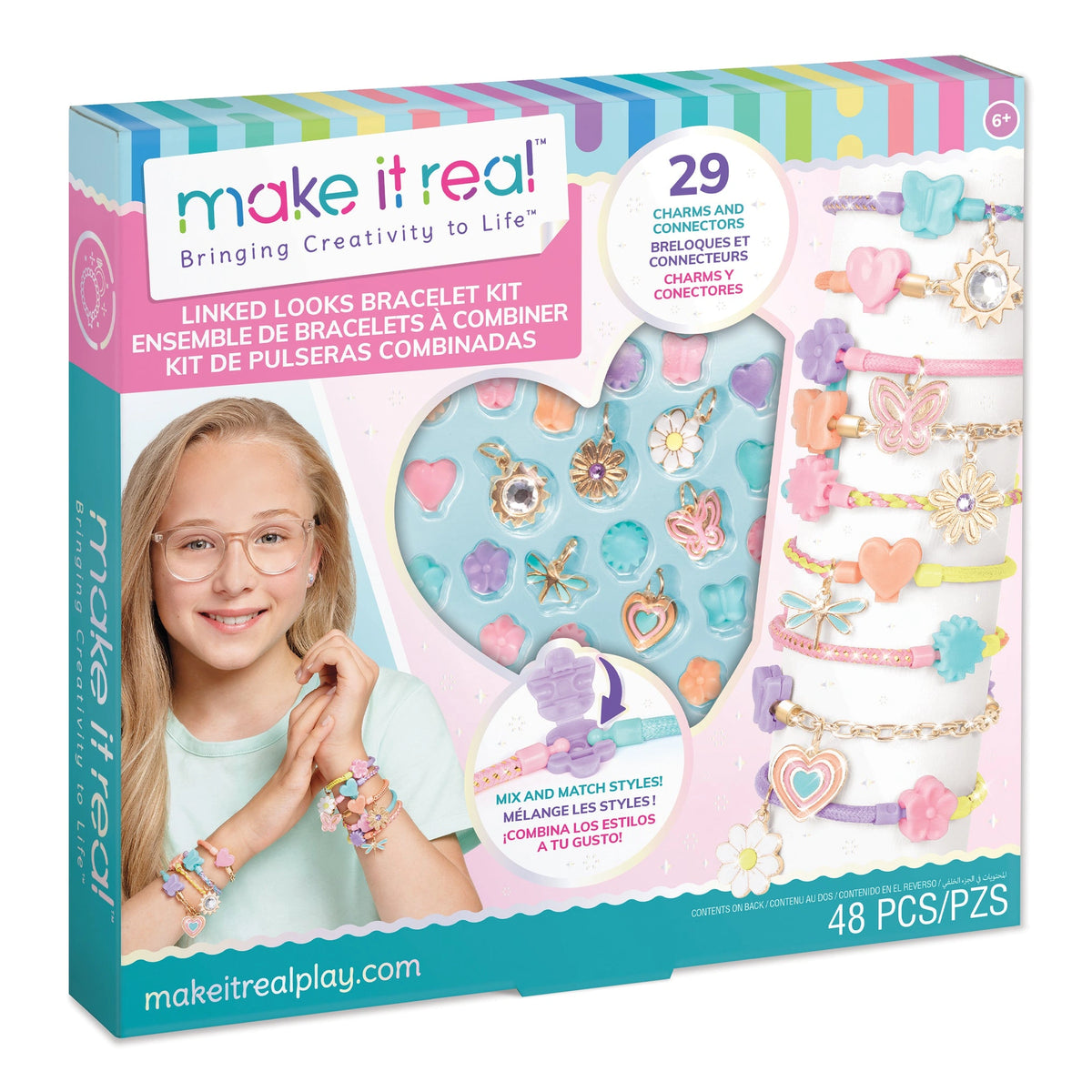Make-it-Real-Linked-Looks-Armband-Kit-Knutsels en Creativiteit