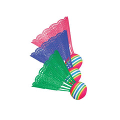Mandelli - Badminton Vervangbal 3 Stuks Verpakking - Sport Speelgoed