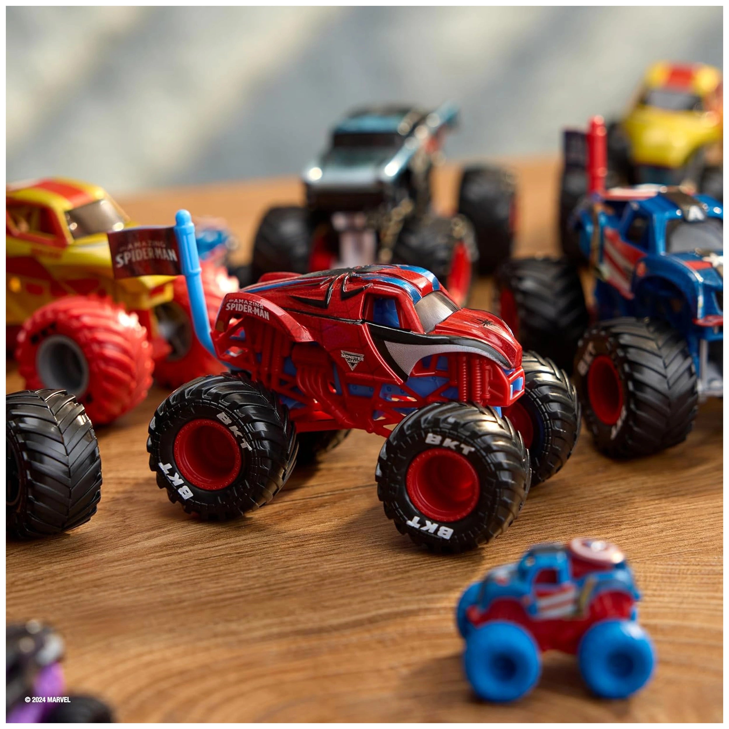 Marvel - Monster Jam Truck - Actie- en Speelgoedfiguren