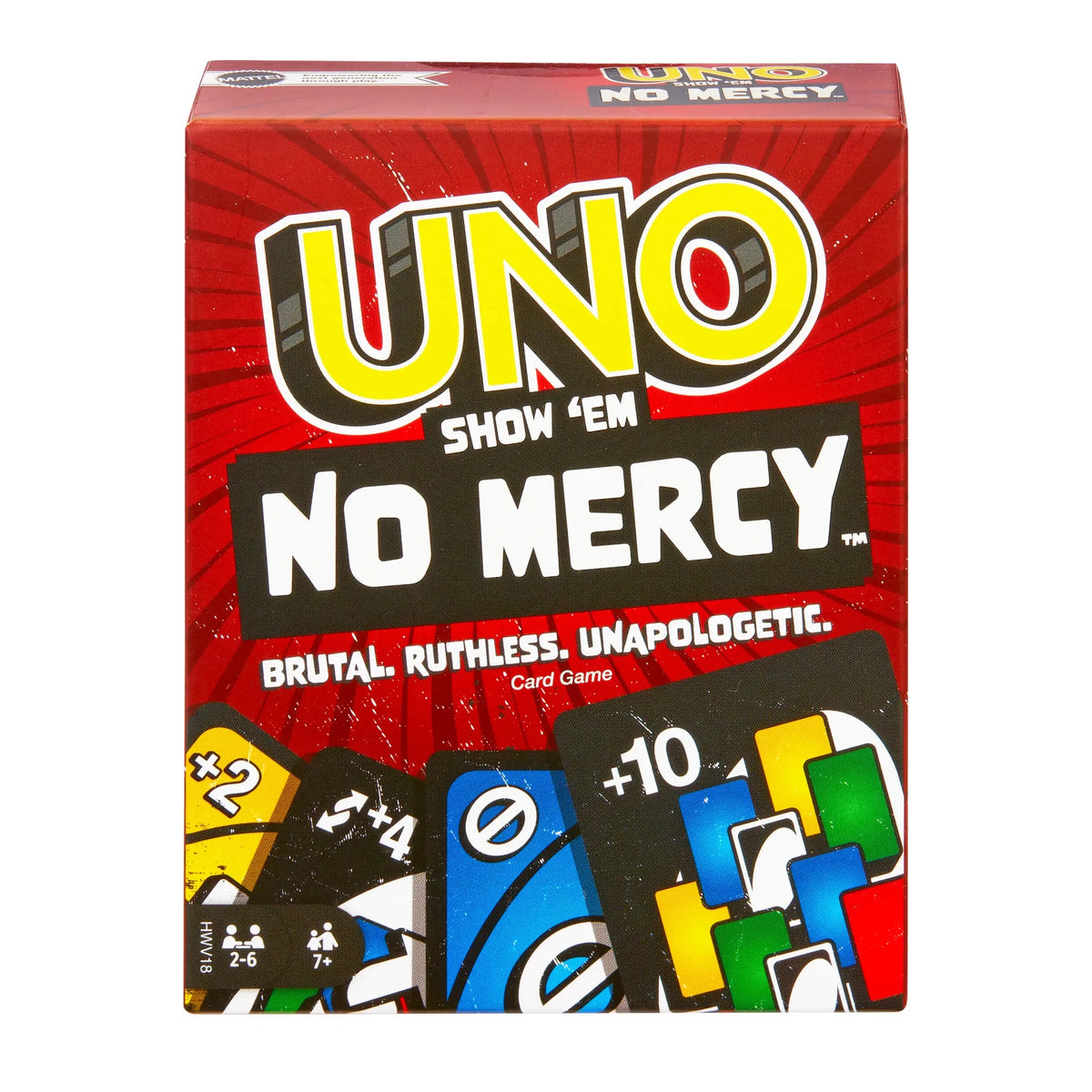 Mattel - UNO Show Em No Mercy - Card Games