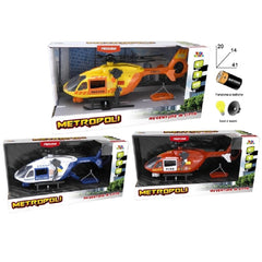 Metropoli - Emergency Helicopter Assortment - Play Vehicles