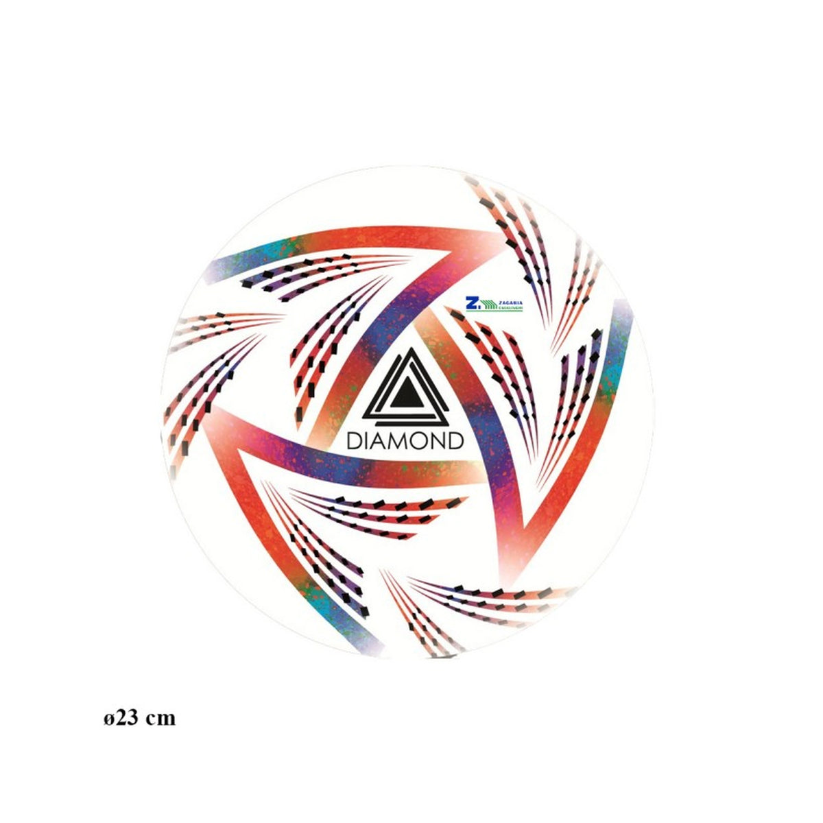 Mondo - Diamond Football Synthetic Leather N5 23cm - Sports Toys