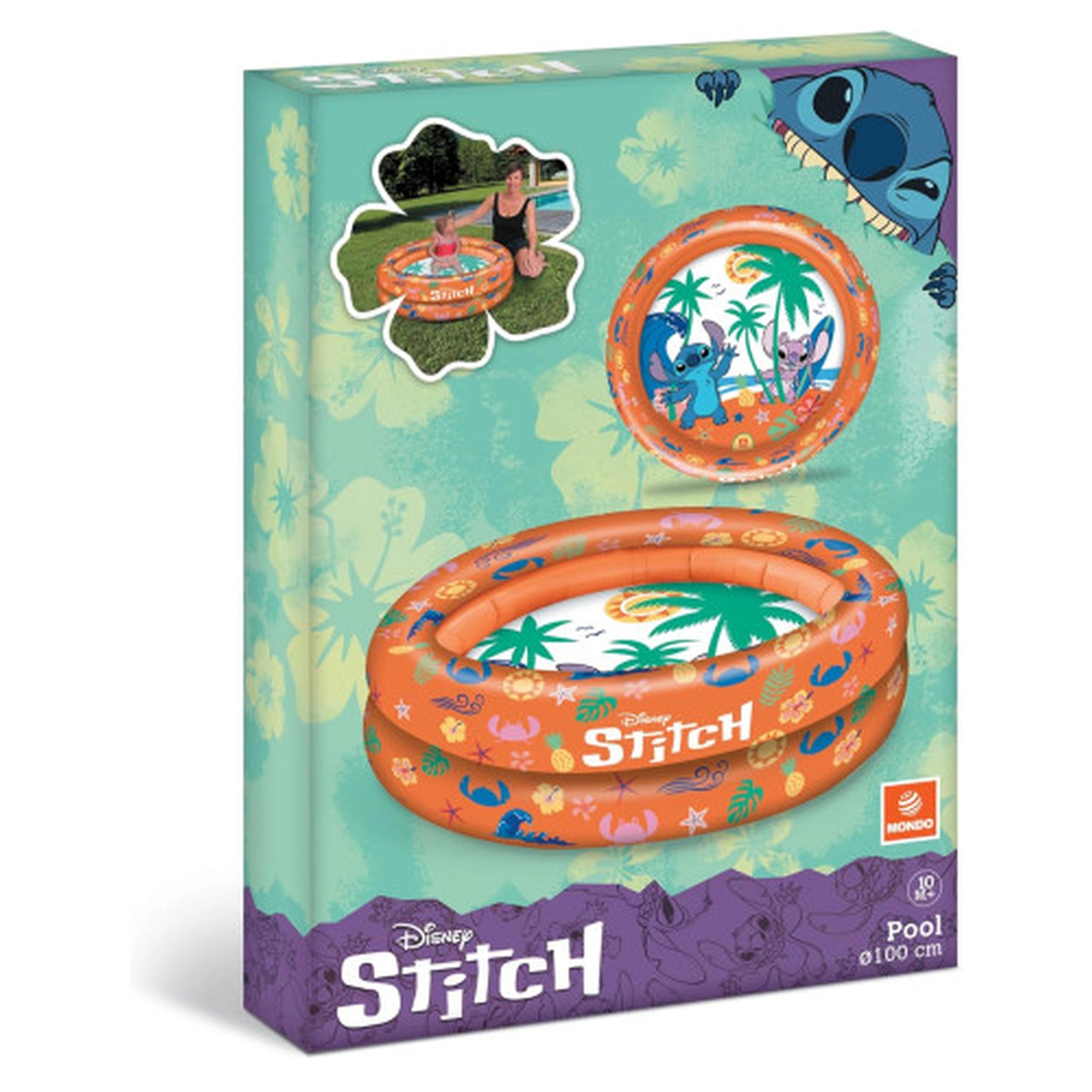 Mondo - Disney-Stitch-Inflatable-Pool-Rings-Outdoor-Play-Equipment