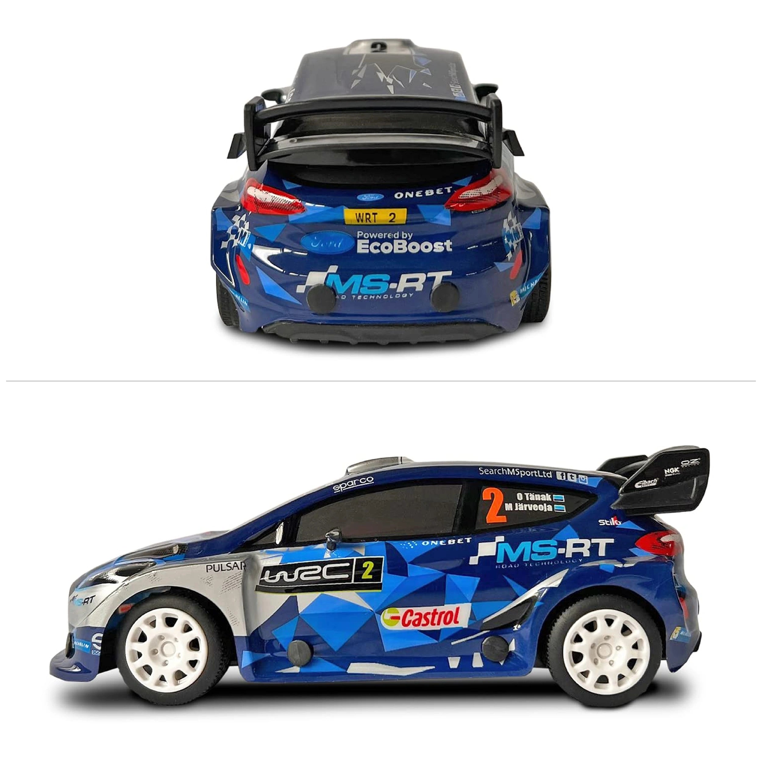 Mondo - Ford Fiesta WRC Radio-Controlled 2.4 GHz 1:24 Full Function with Lexan Body - Play Vehicles