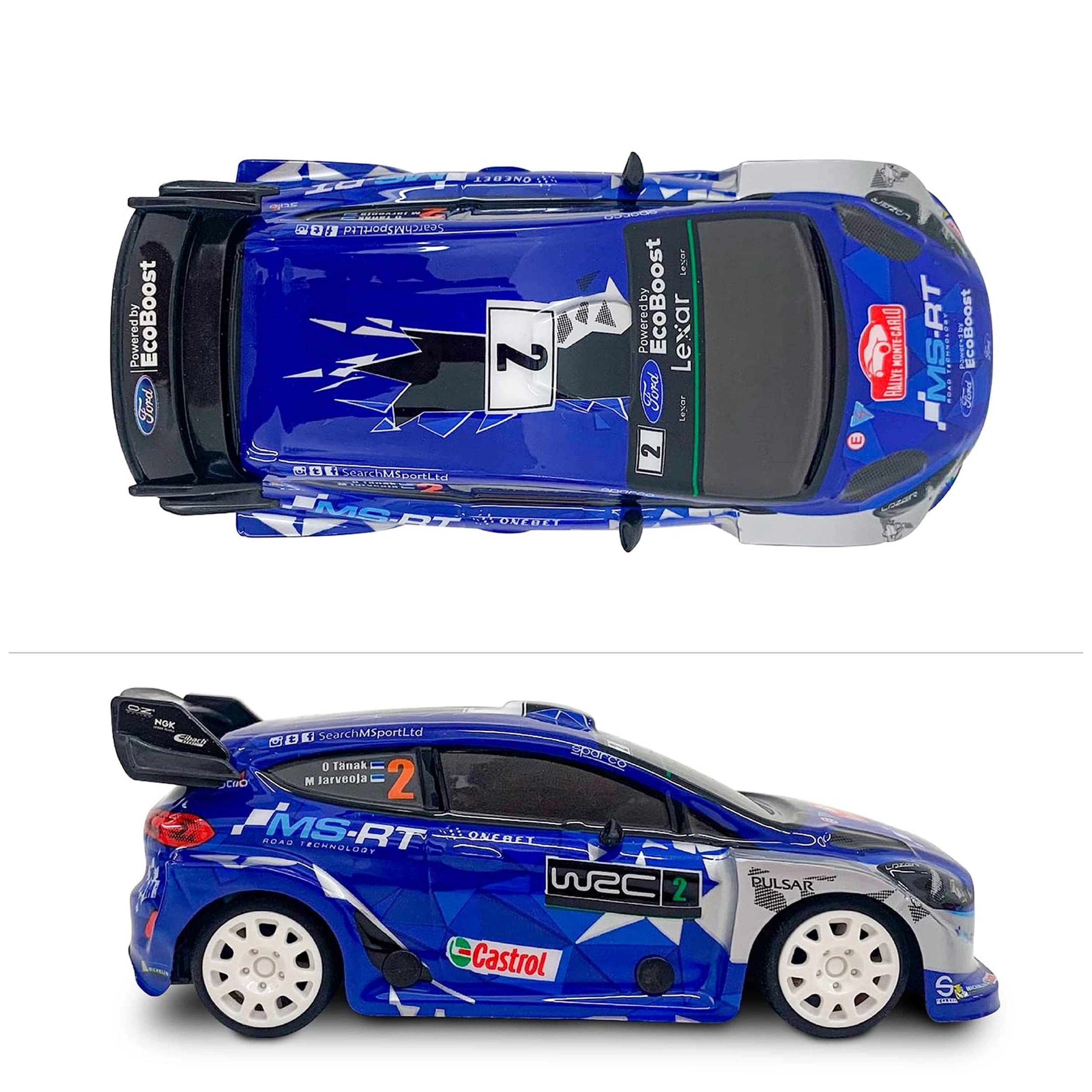 Mondo - Ford Fiesta WRC Radio-Controlled 2.4 GHz 1:28 Full Function with Lexan Body - Play Vehicles
