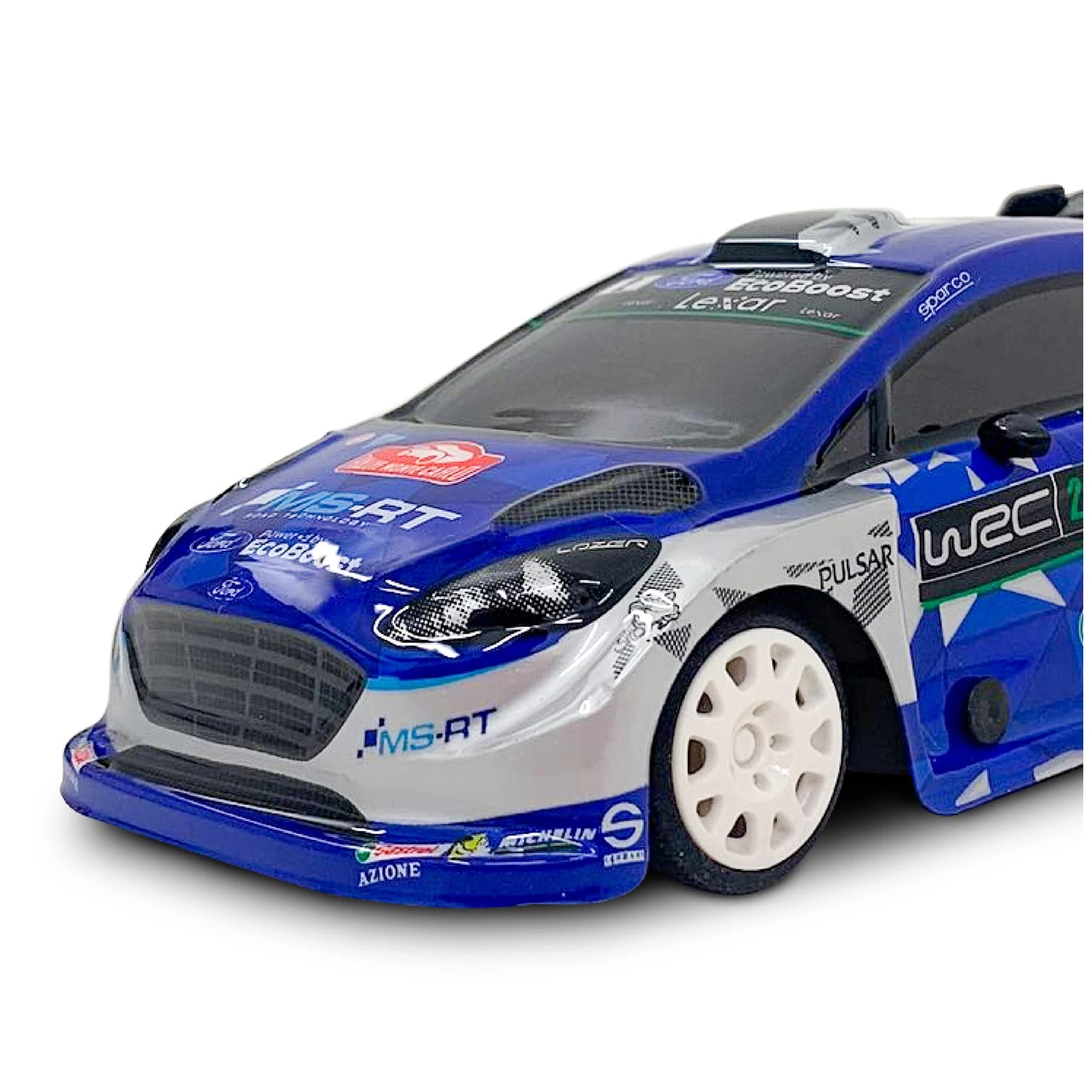 Mondo - Ford Fiesta WRC Radio-Controlled 2.4 GHz 1:28 Full Function with Lexan Body - Play Vehicles