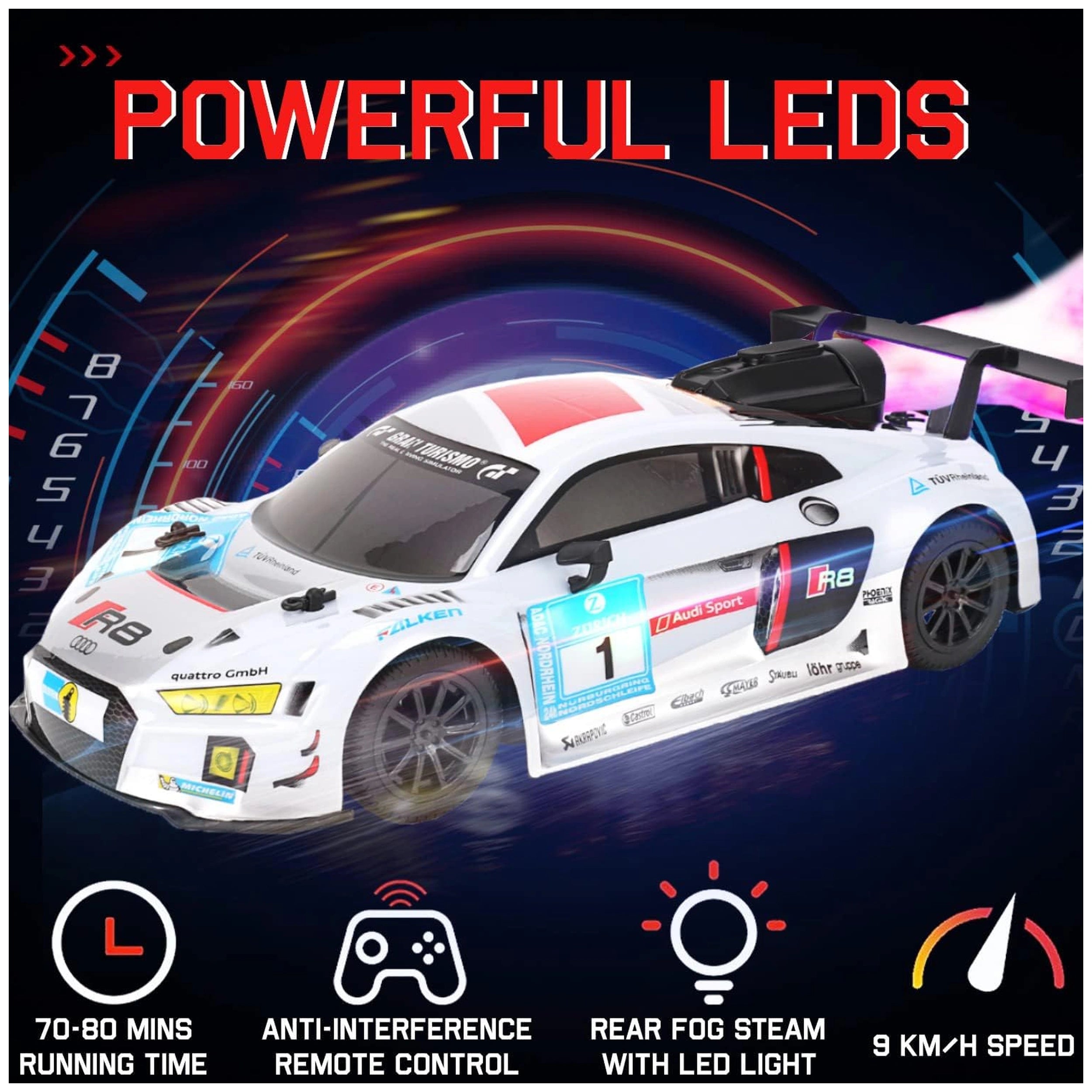 Mondo Motors - Audi R8 RC Speelvoertuig - Speelvoertuigen
