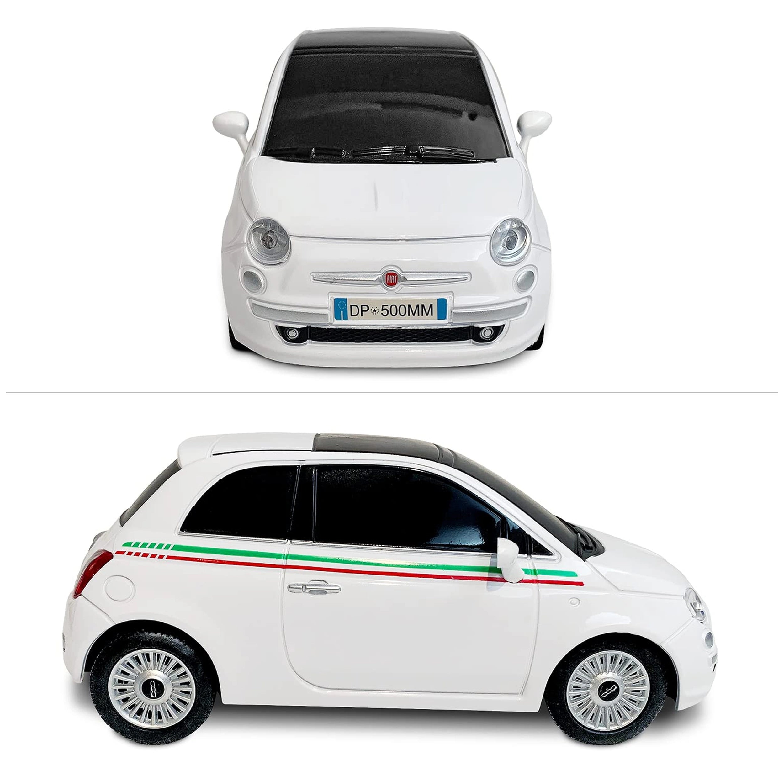 Mondo - New Fiat 500 Radio-Controlled 2.4 GHz Full Function - Play Vehicles