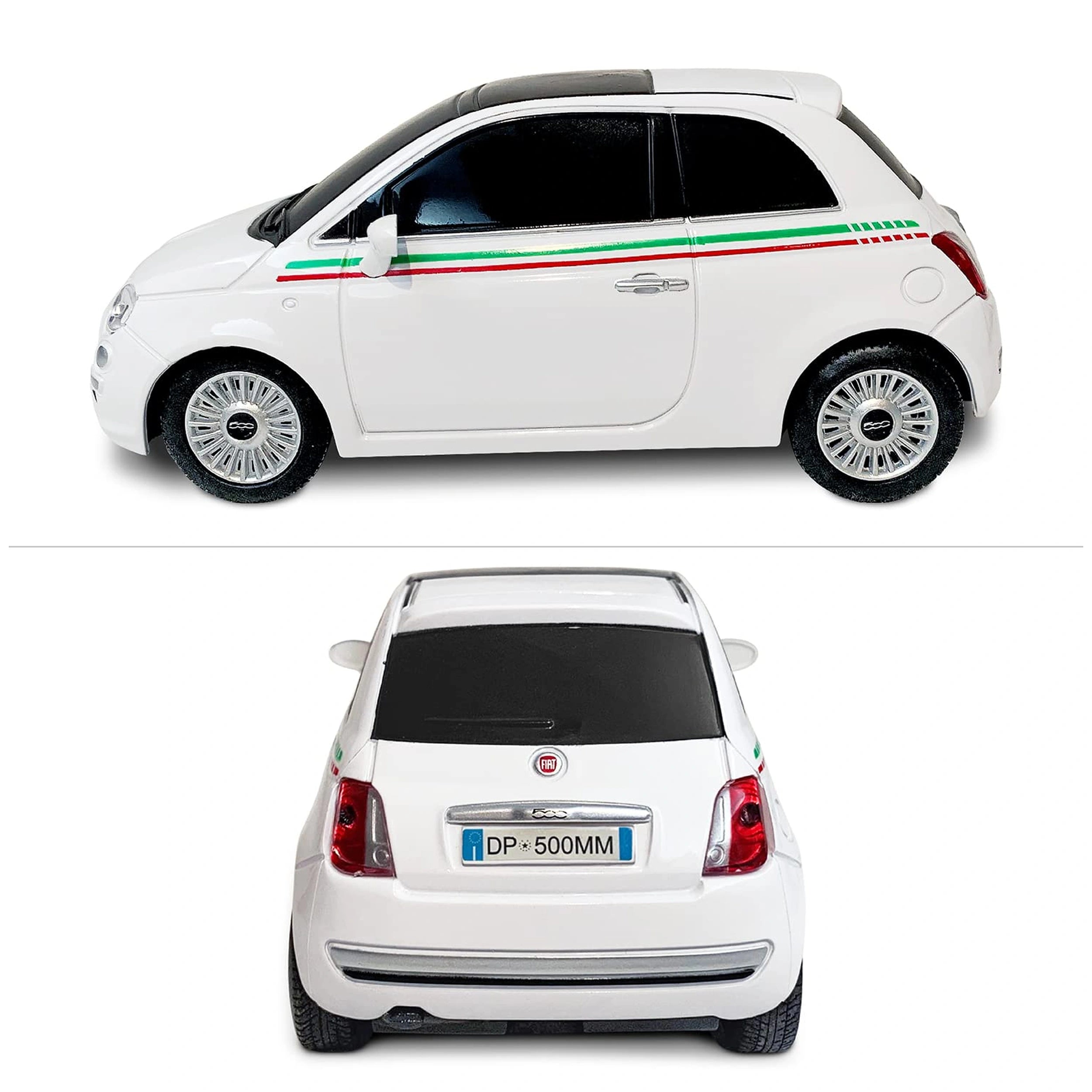 Mondo - New Fiat 500 Radio-Controlled 2.4 GHz Full Function - Play Vehicles