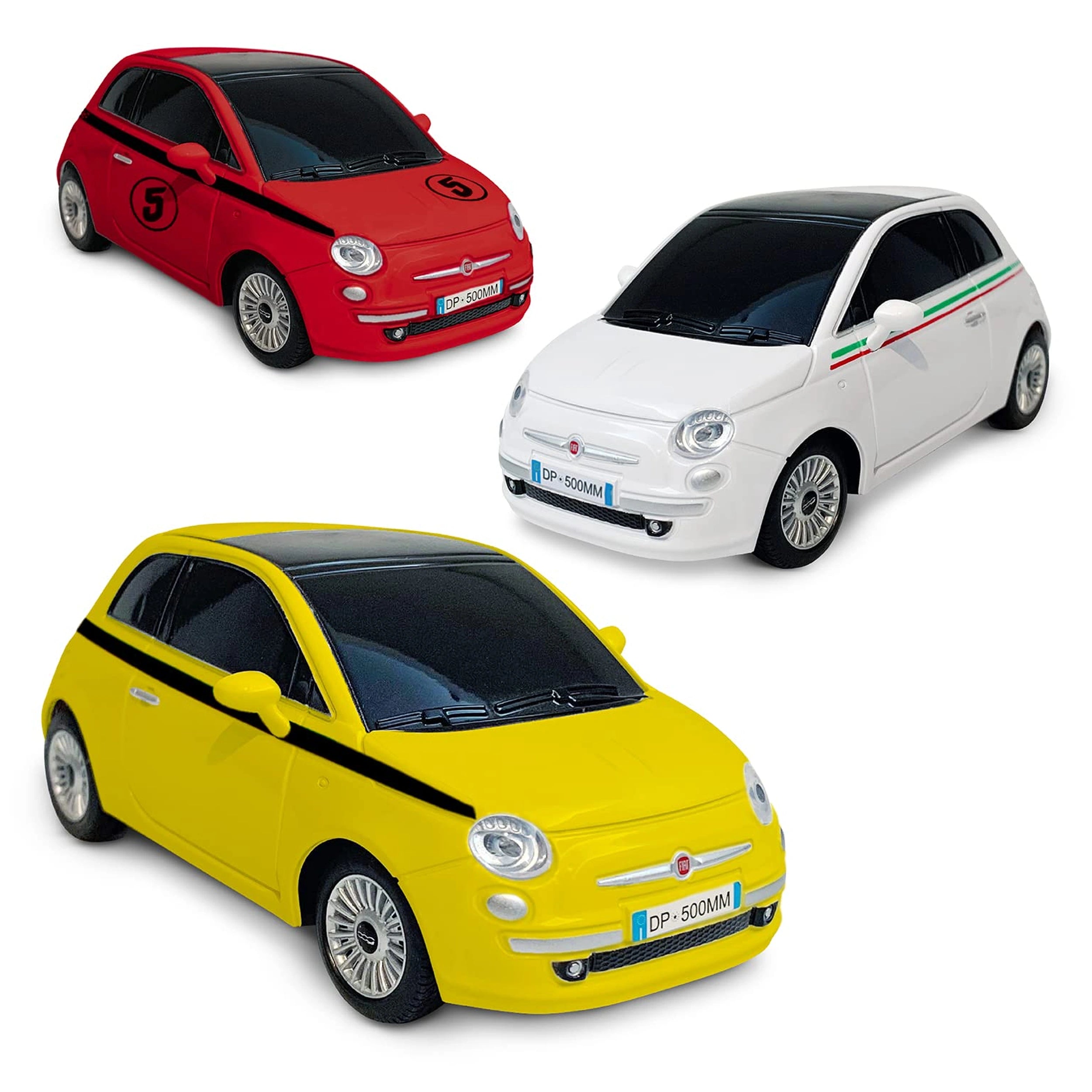 Mondo - New Fiat 500 Radio-Controlled 2.4 GHz Full Function - Play Vehicles