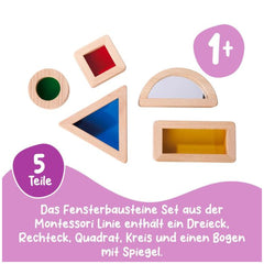 Montessori - Raam Bouwblokken Set - Educatief Speelgoed