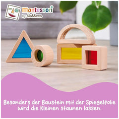 Montessori - Raam Bouwblokken Set - Educatief Speelgoed