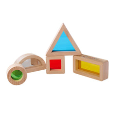 Montessori - Raam Bouwblokken Set - Educatief Speelgoed